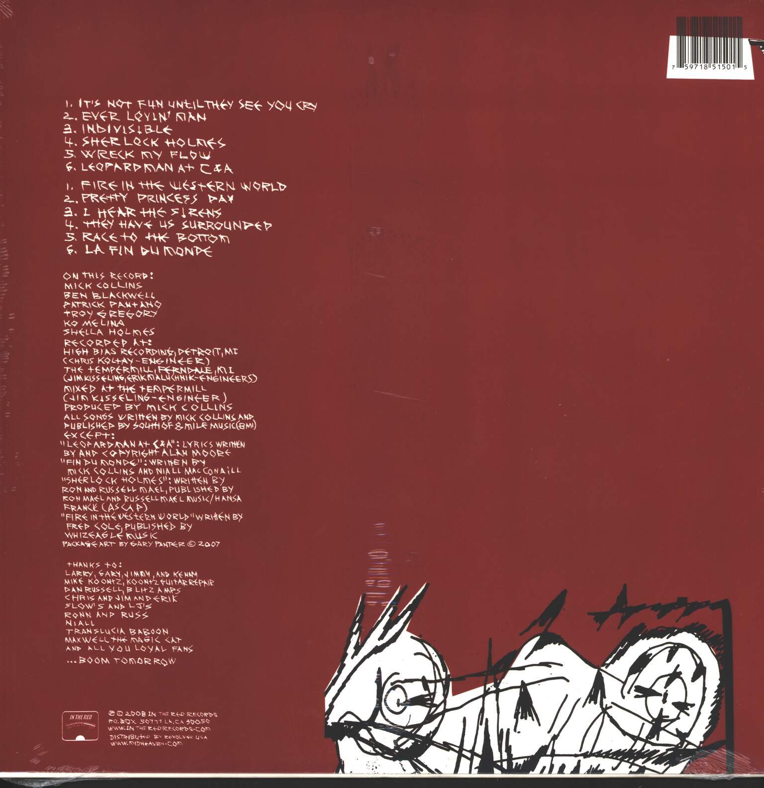 The Dirtbombs: We Have You Surrounded, 1×LP (Vinyl)