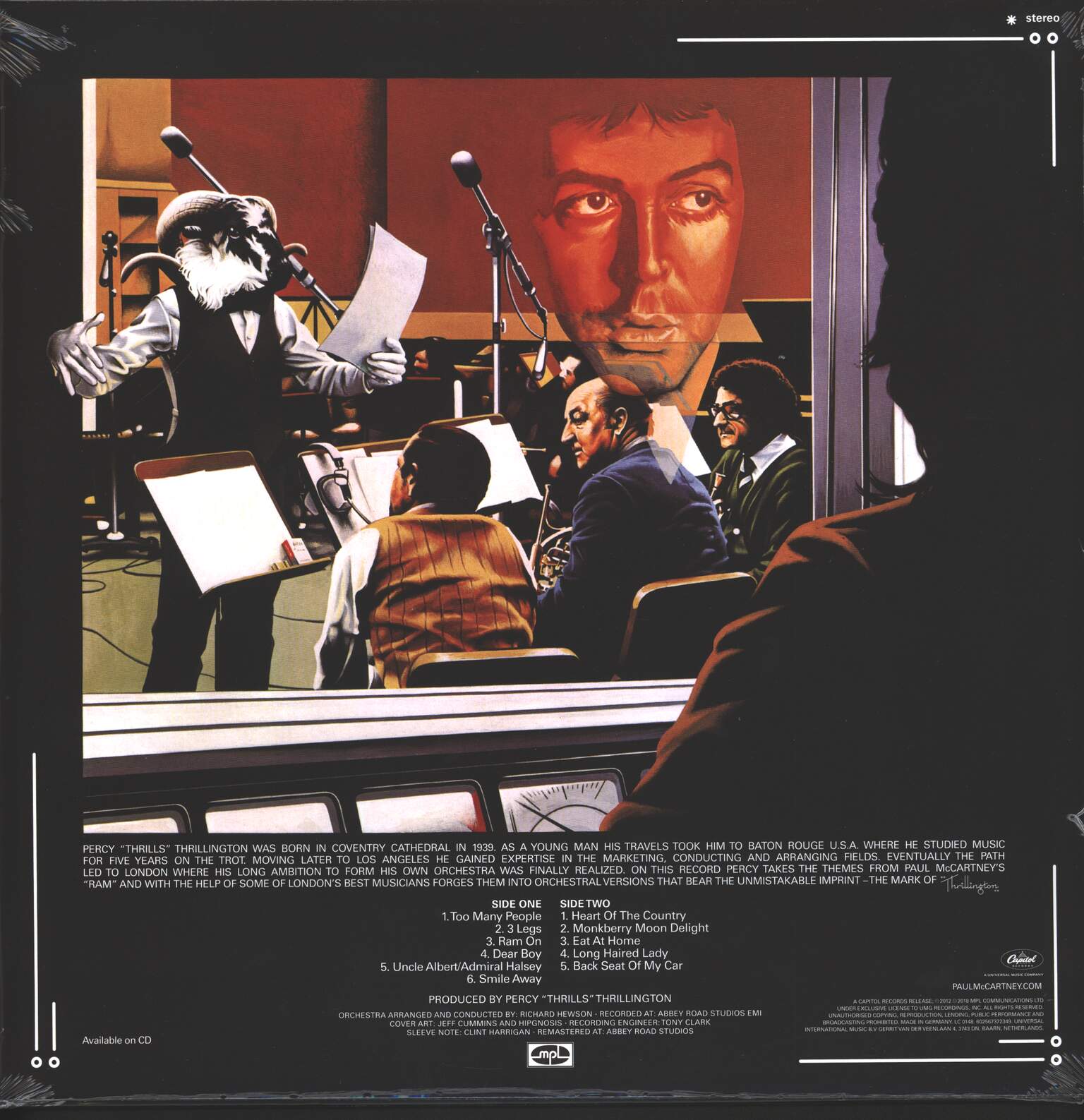 Paul McCartney: Thrillington, 1×LP (Vinyl)