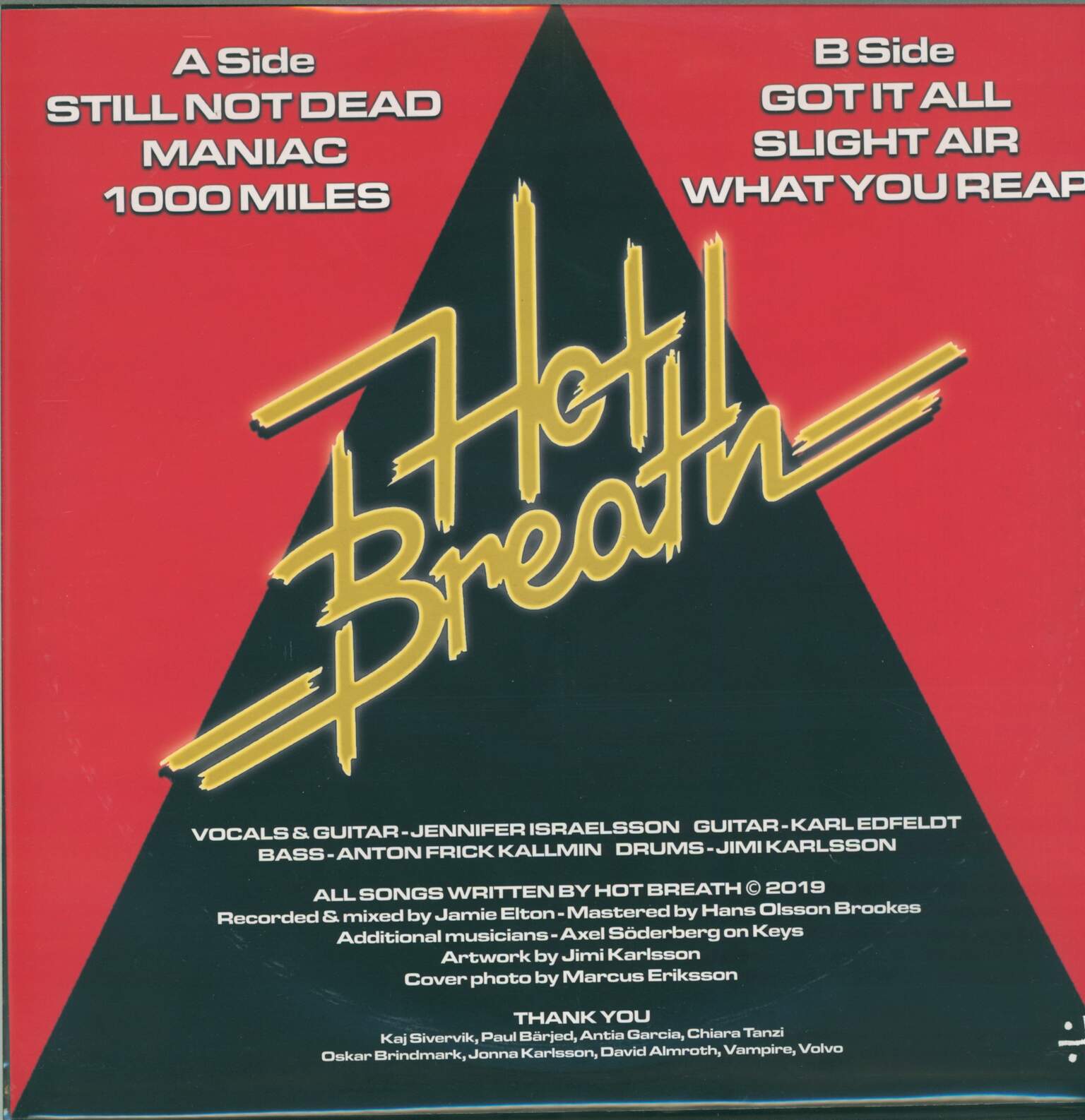 Hot Breath: Hot Breath, 1×LP (Vinyl)