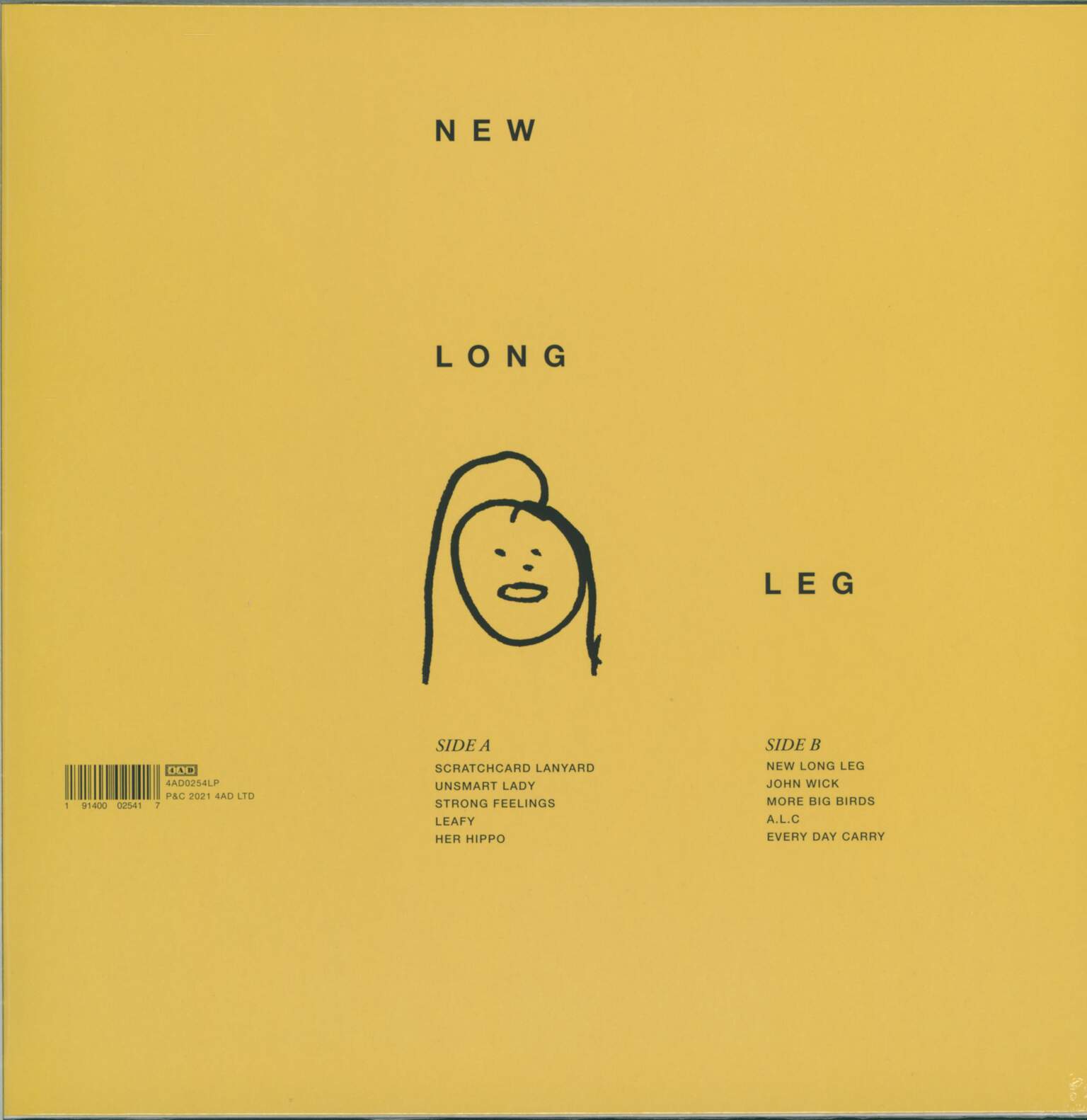 Dry Cleaning: New Long Leg, 1×LP (Vinyl)