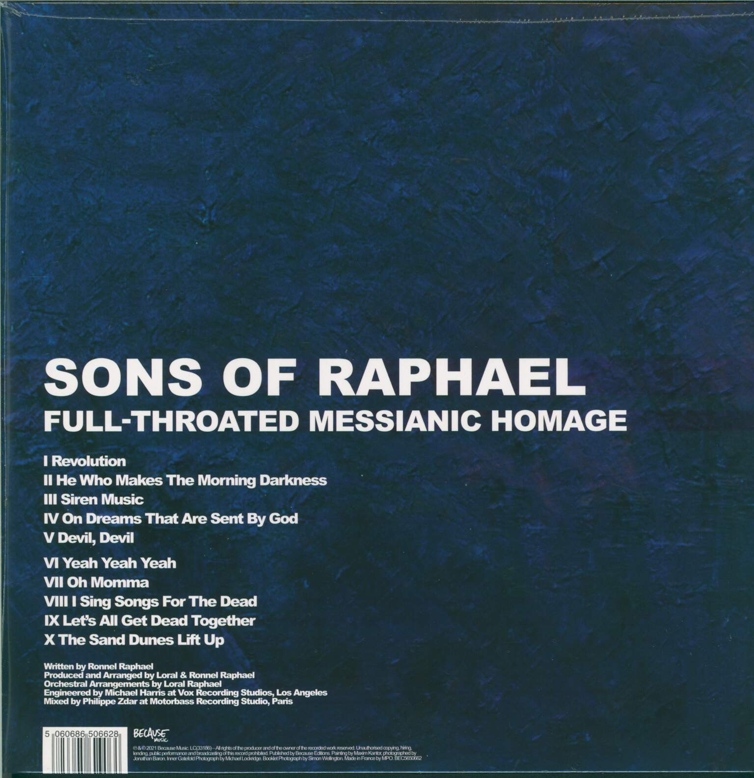 Sons Of Raphael: Full-Throated Messianic Homage, 1×LP (Vinyl)