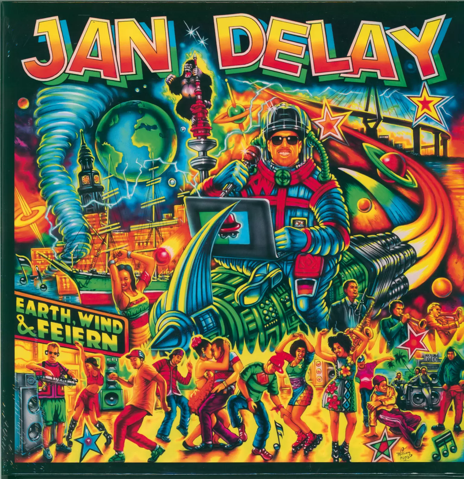 Jan Delay: Earth, Wind & Feiern, 2×LP (Vinyl)
