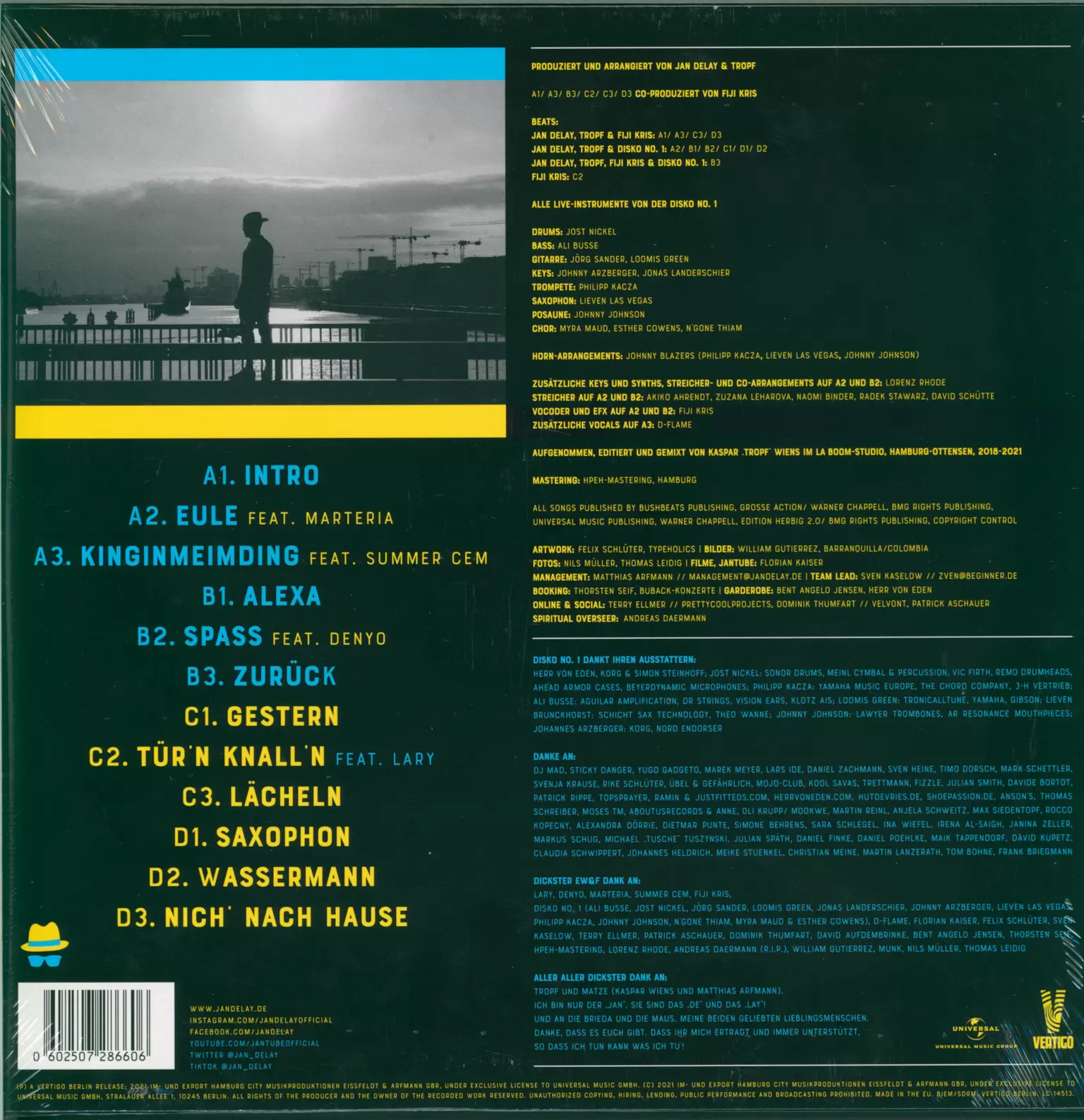 Jan Delay: Earth, Wind & Feiern, 2×LP (Vinyl)