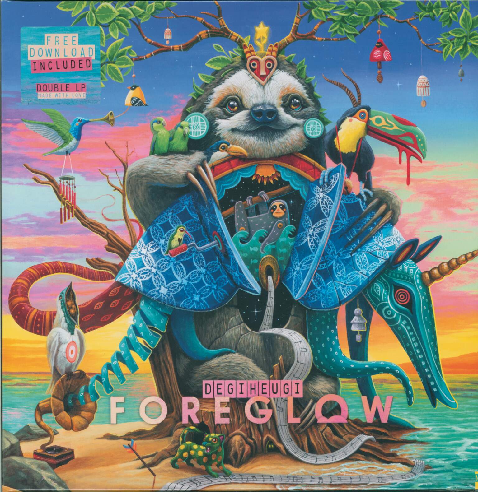 Degiheugi: Foreglow, 2×LP (Vinyl)