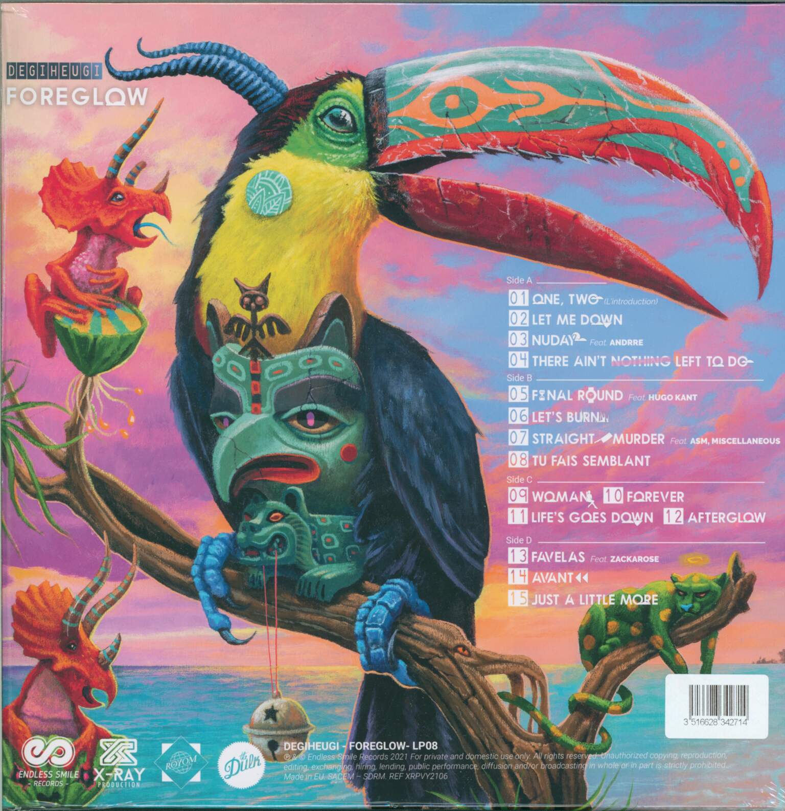 Degiheugi: Foreglow, 2×LP (Vinyl)