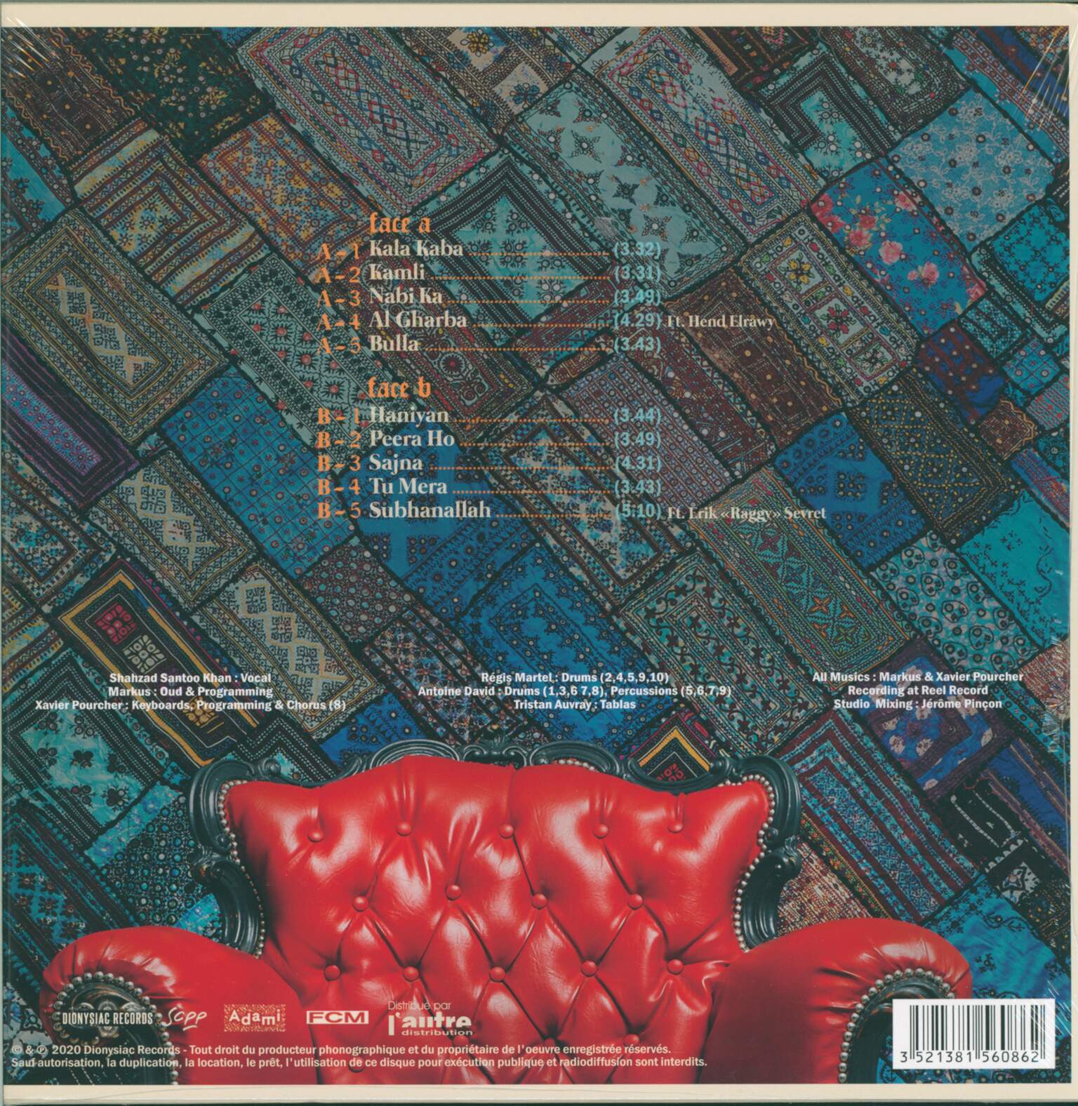 Markus & Shahzad: Janna Aana, 1×LP (Vinyl)
