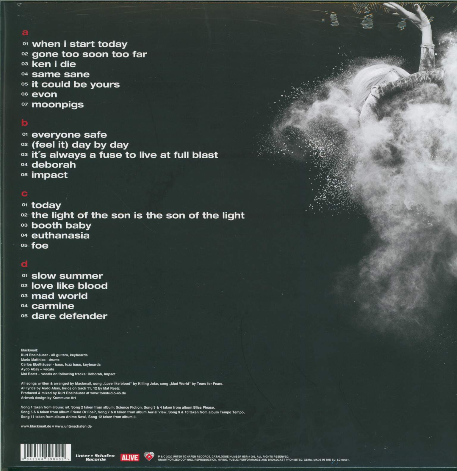 Blackmail: (1997-2013), 2×LP (Vinyl), 1×CD