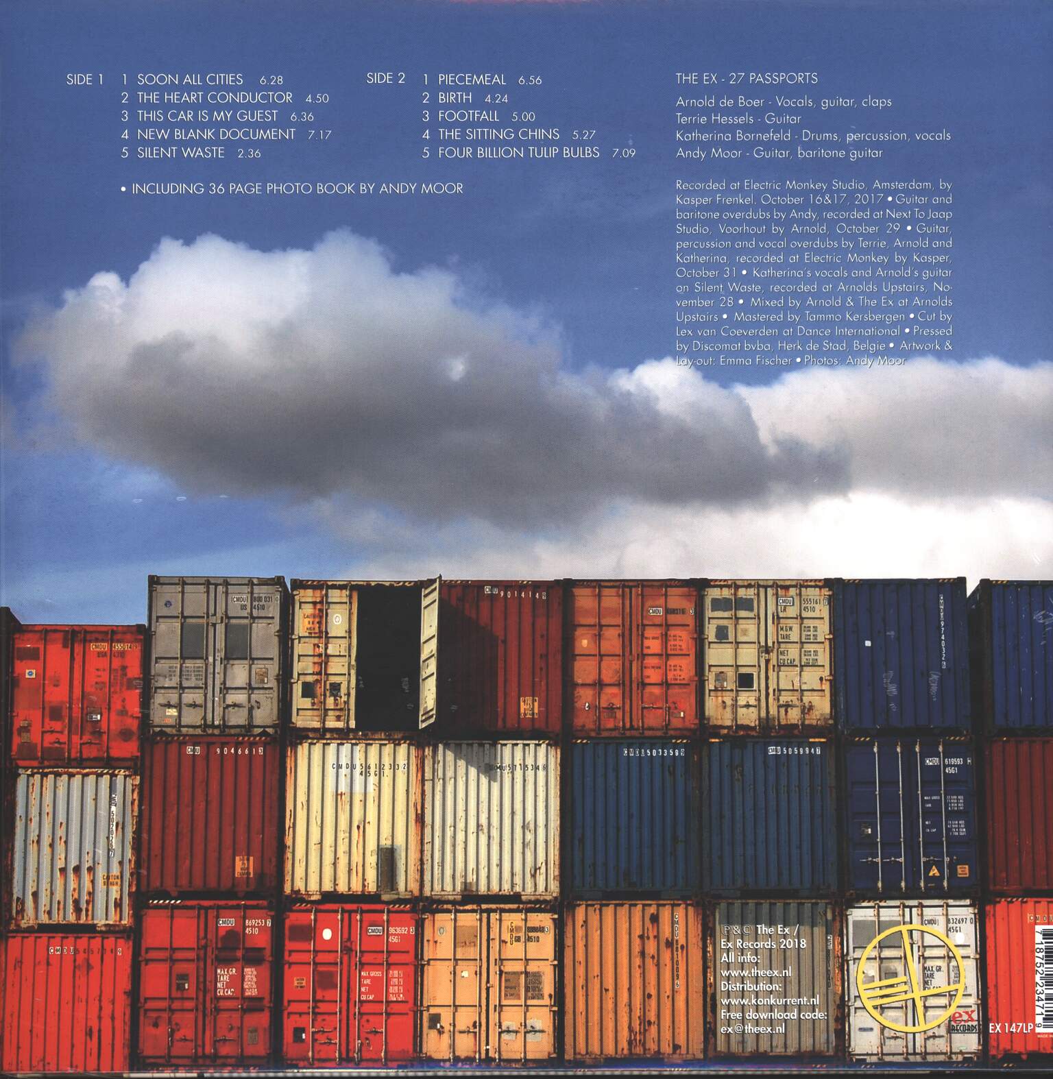 The Ex: 27 Passports, 1×LP (Vinyl)
