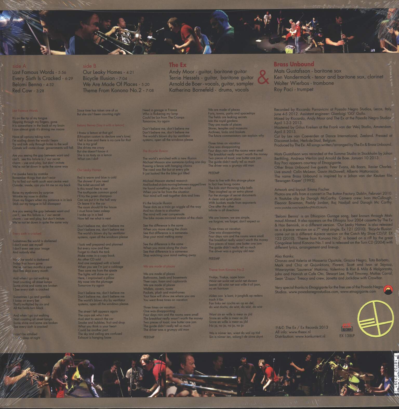 The Ex: Enormous Door, 1×LP (Vinyl)