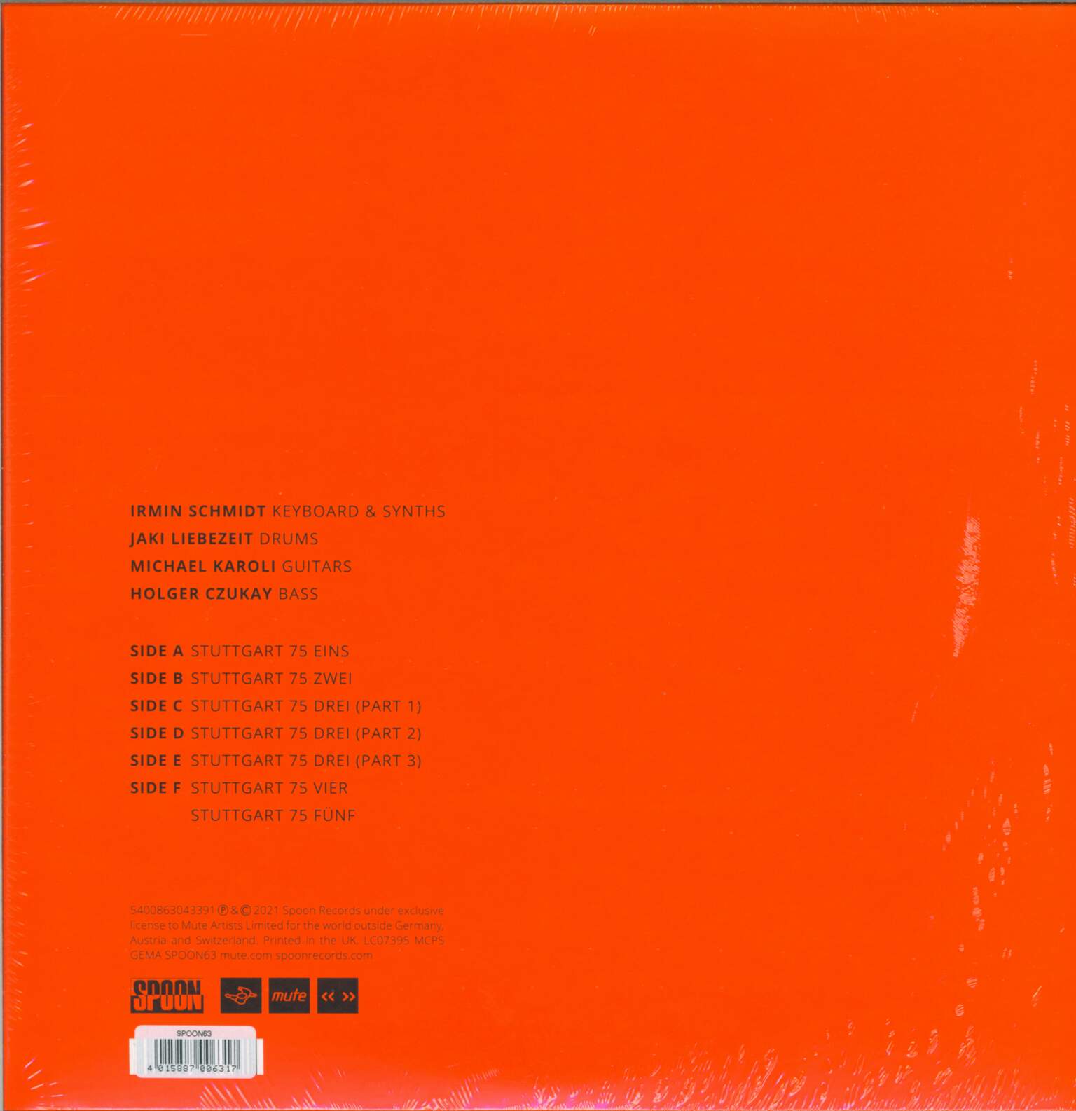Can: Live In Stuttgart 1975, 3×LP (Vinyl)