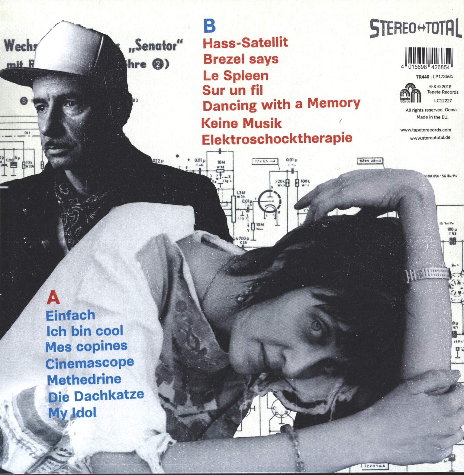 Stereo Total: Ah! Quel Cinéma!, 1×LP (Vinyl)