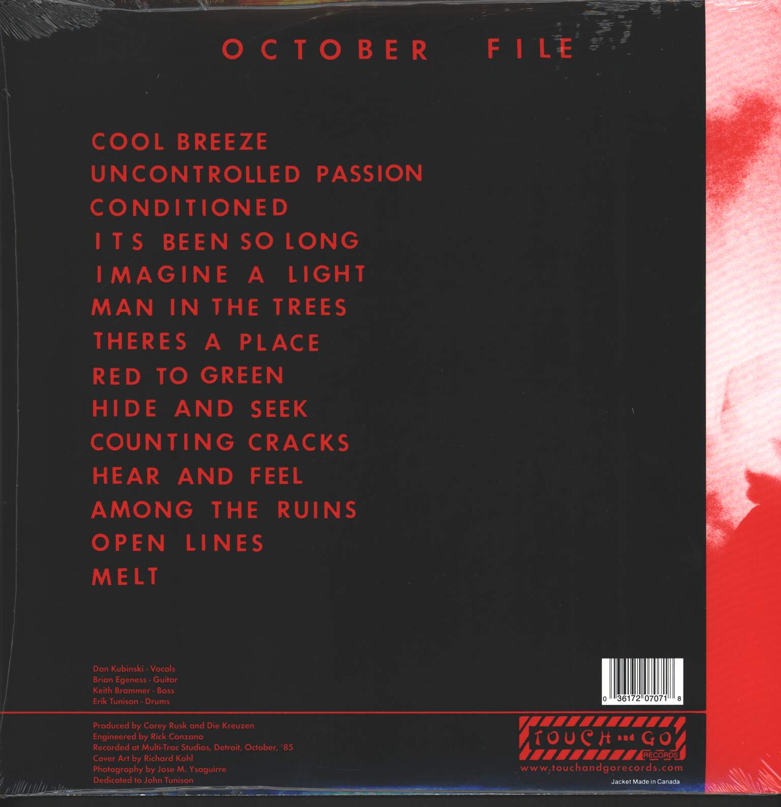 Die Kreuzen: October File, 1×LP (Vinyl)