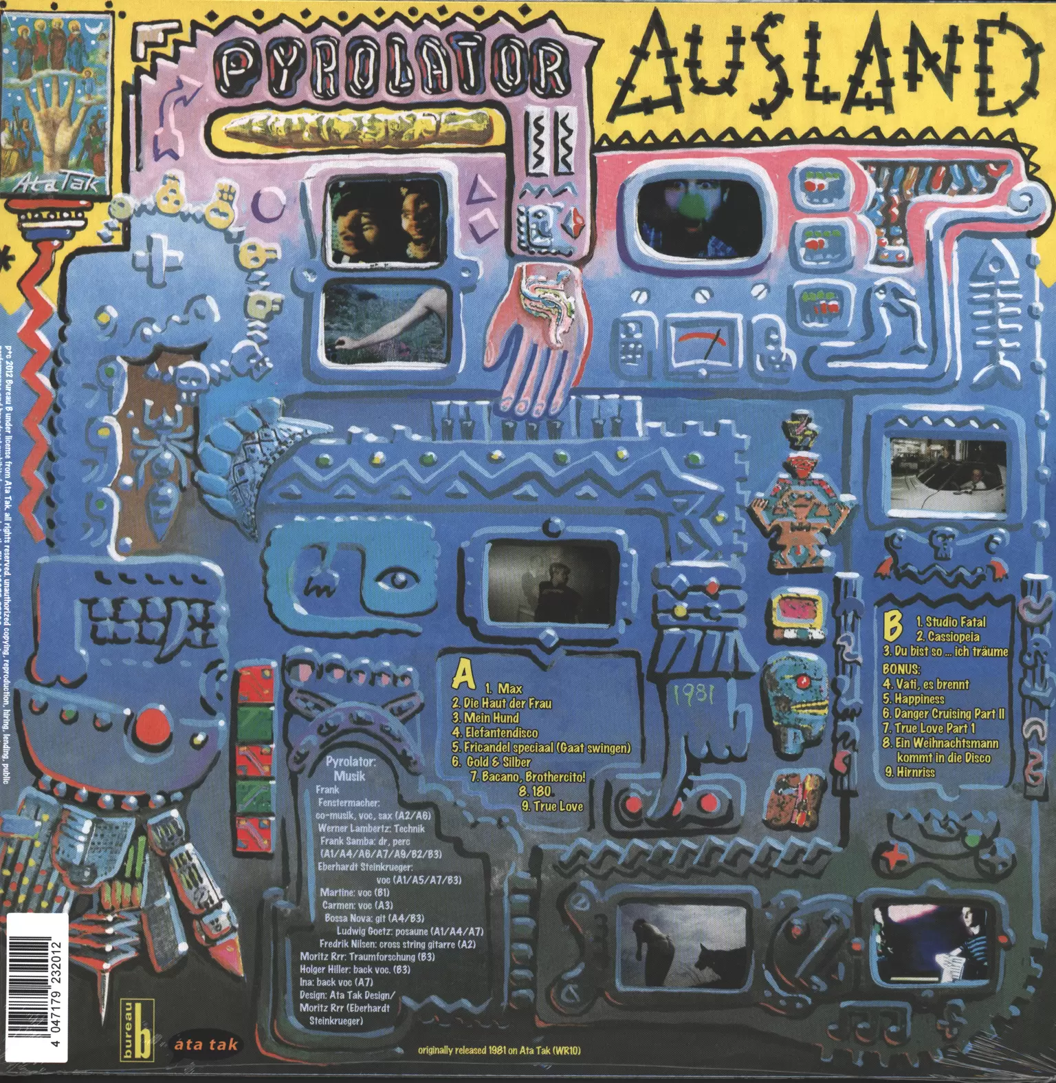 Pyrolator: Ausland, 1×LP (Vinyl)