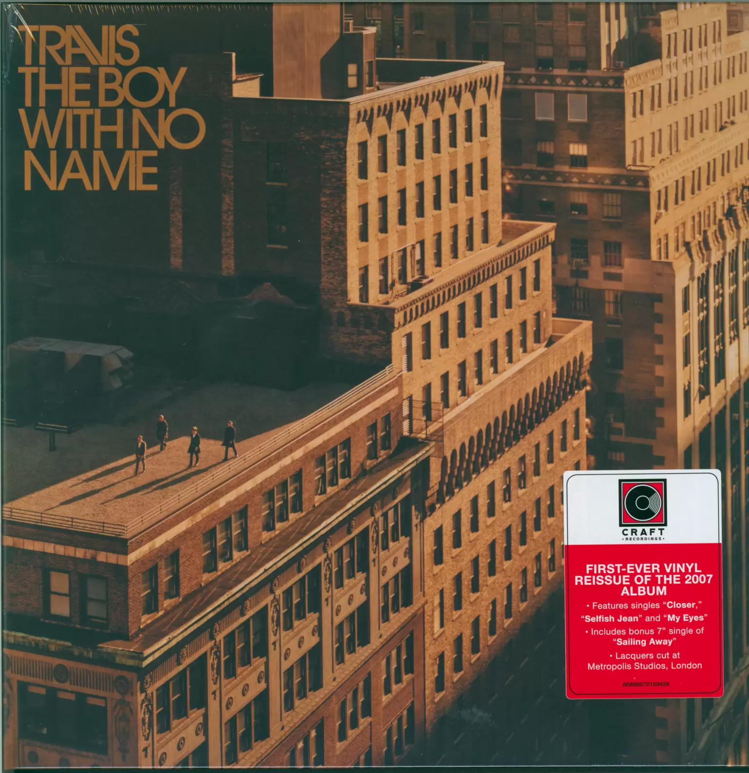 Travis: The Boy With No Name, 1×7" Single (Vinyl), 1×LP (Vinyl)