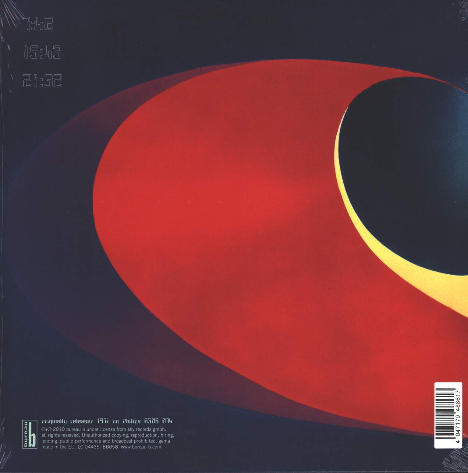 Cluster: Cluster 71, 1×LP (Vinyl)