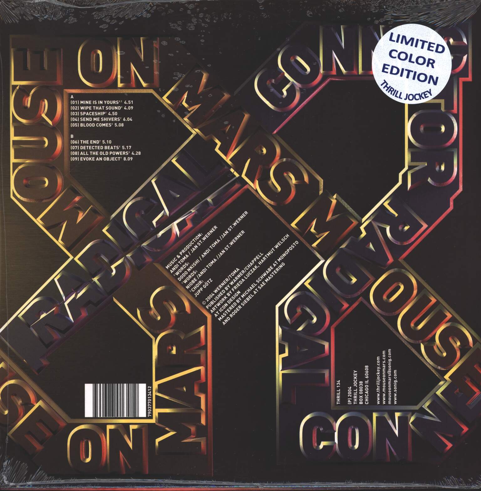 Mouse on Mars: Radical Connector, 1×LP (Vinyl)