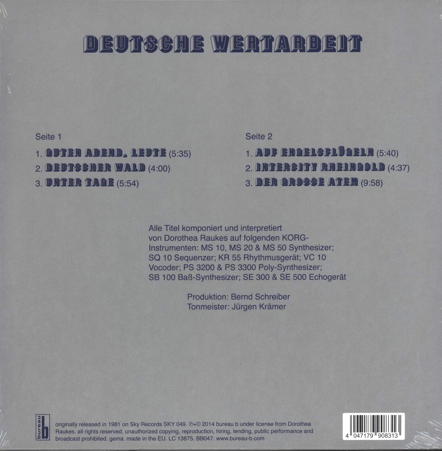 Deutsche Wertarbeit: Deutsche Wertarbeit, 1×LP (Vinyl)