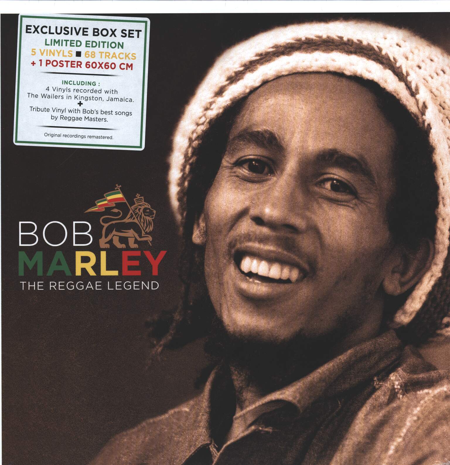 Bob Marley: The Reggae Legend, 5×LP (Vinyl)