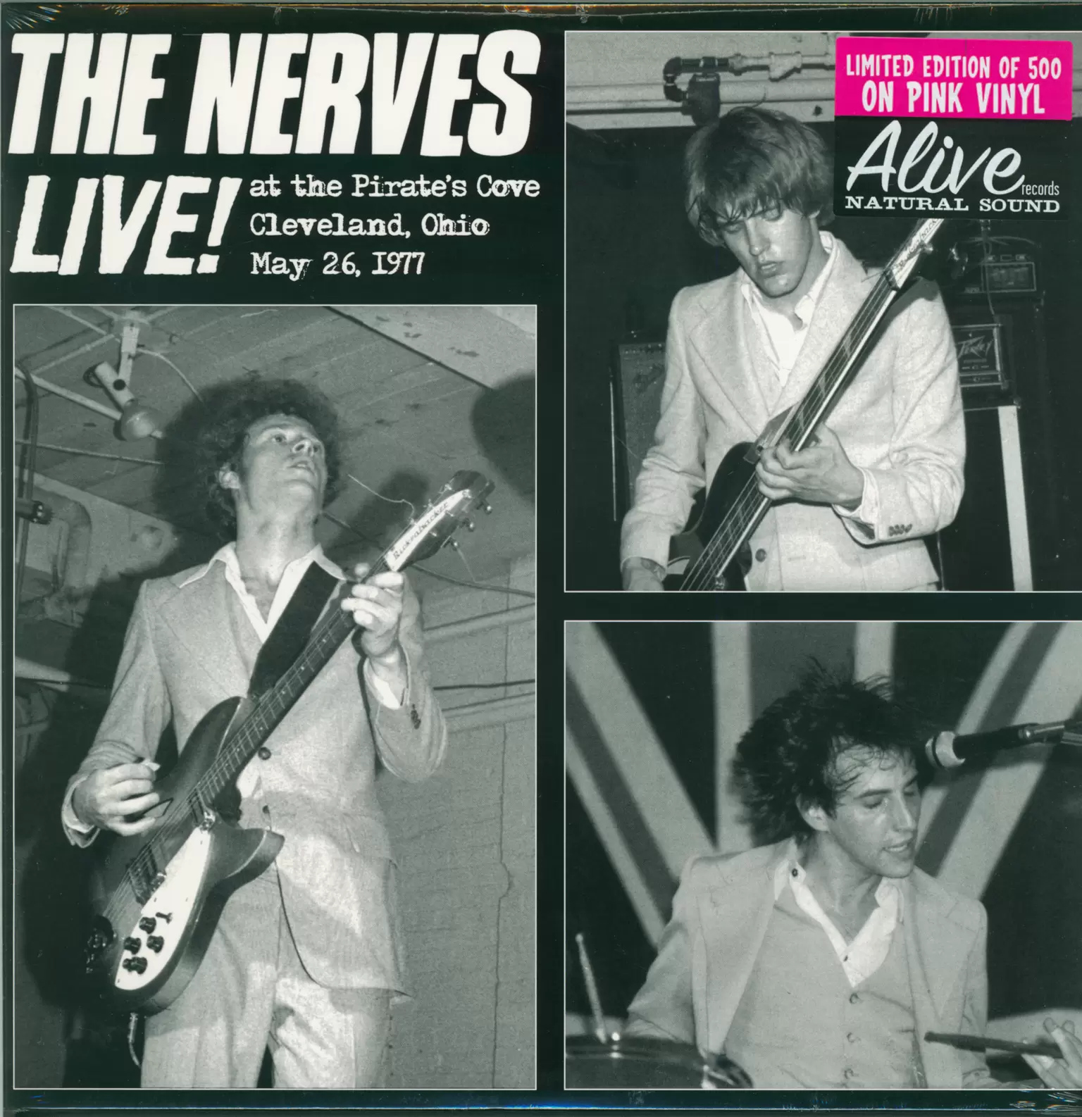 The Nerves: Live! At The Pirate's Cove, 1×LP (Vinyl)