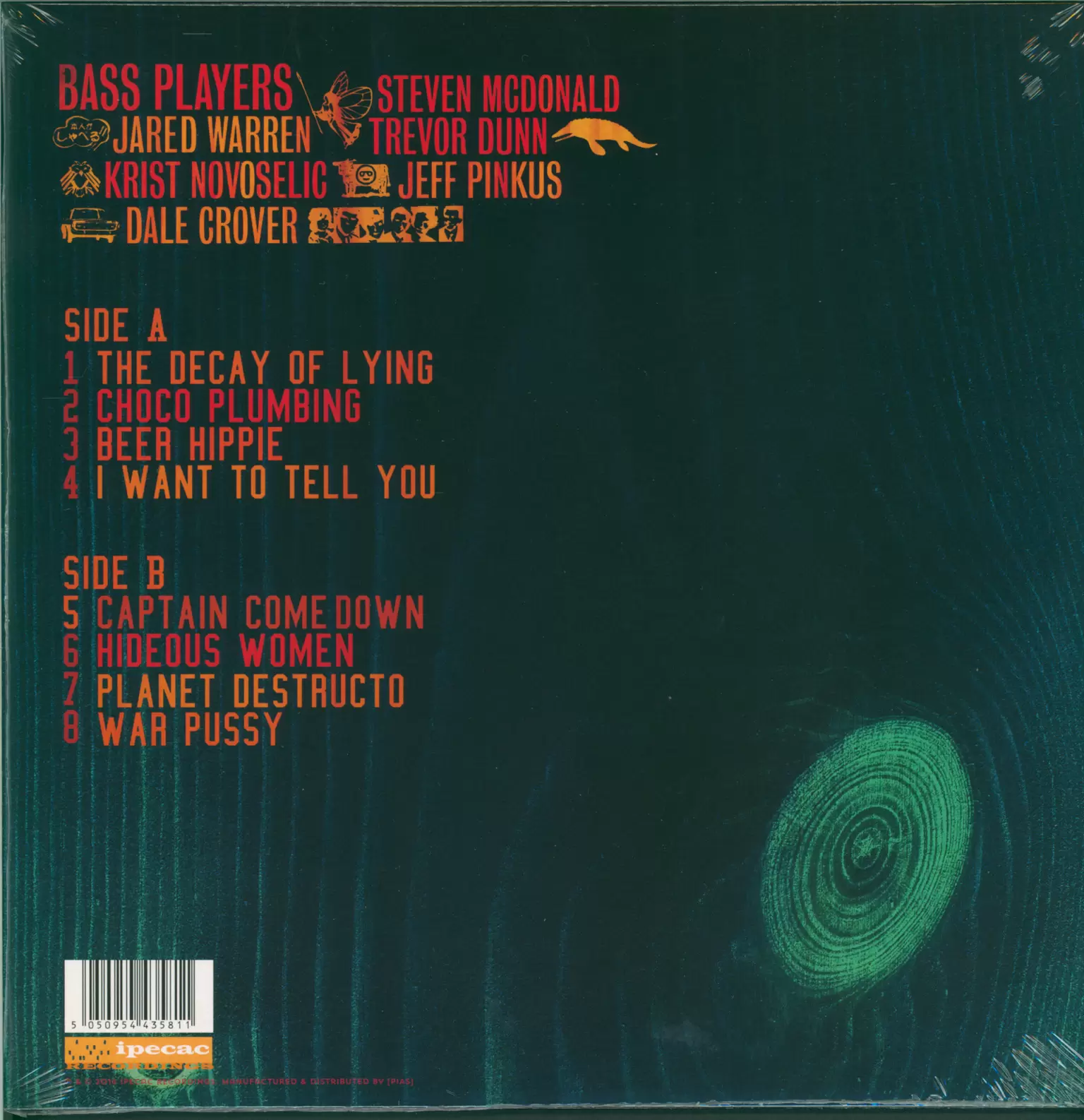 Melvins: Basses Loaded, 1×LP (Vinyl)