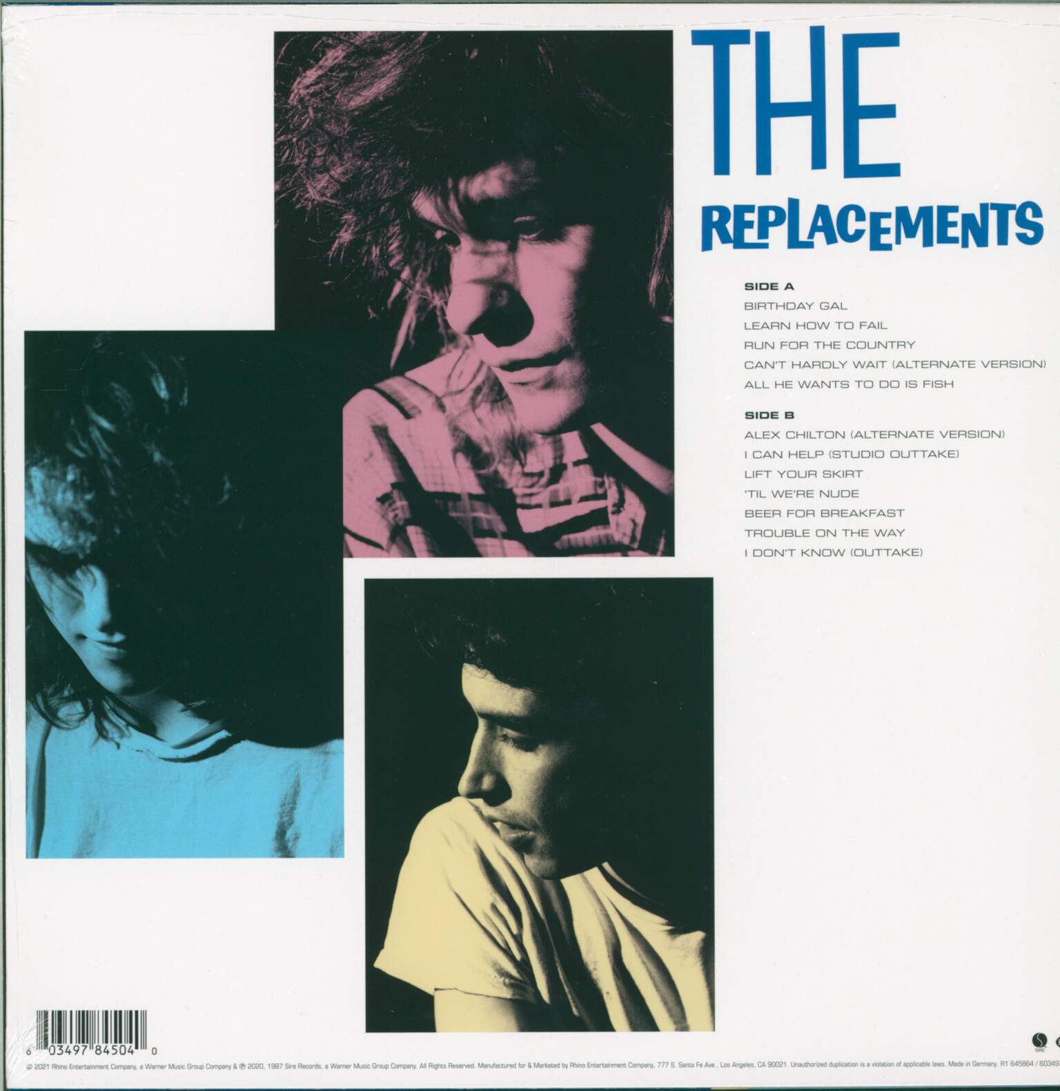The Replacements: The Pleasure's All Yours: Pleased To Meet Me Outtakes & Alternates, 1×LP (Vinyl)