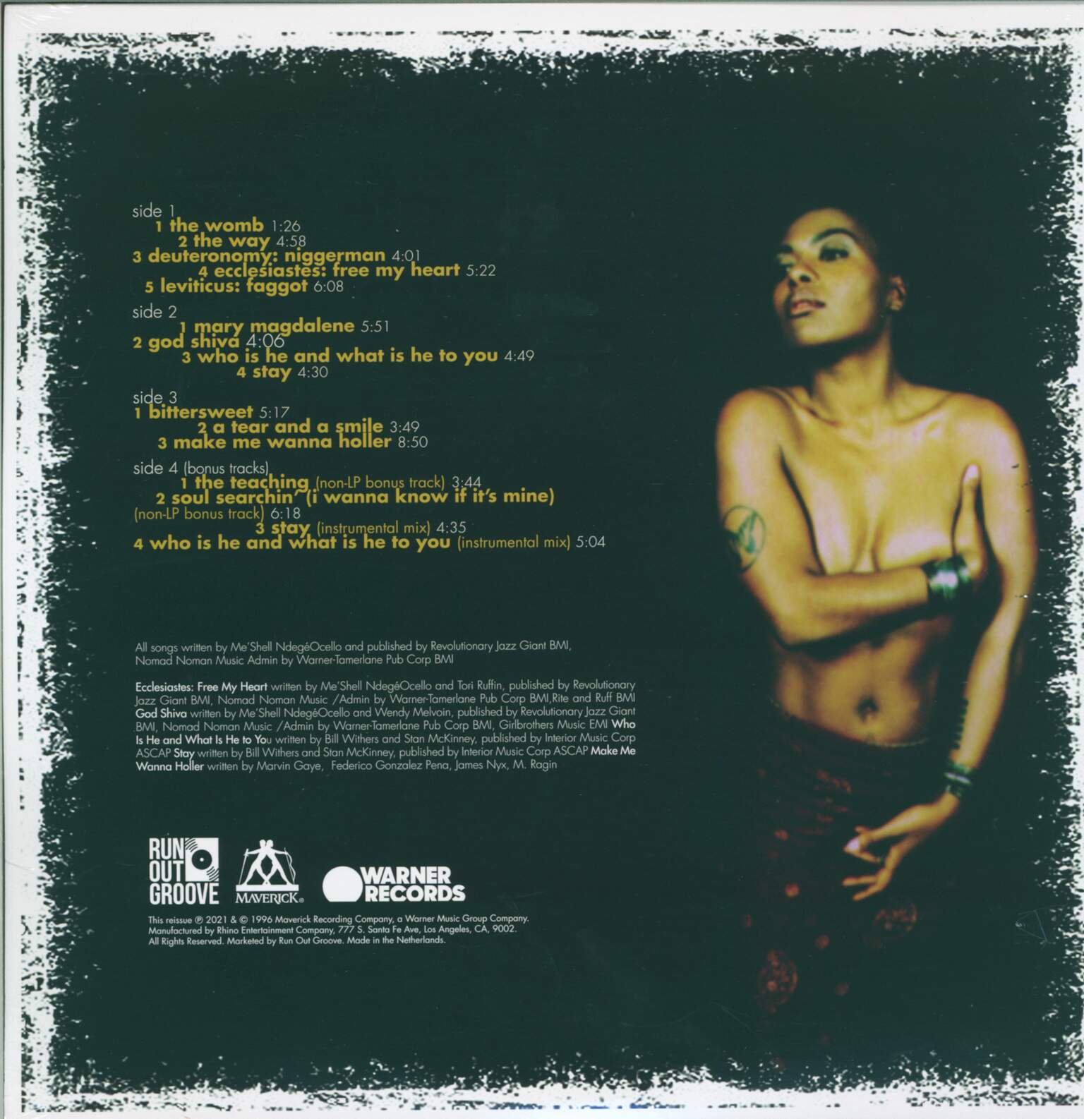 Me'Shell NdegéOcello: Peace Beyond Passion, 2×LP (Vinyl)