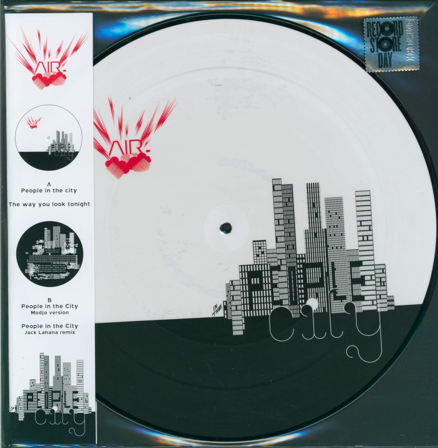 Air: People In The City, 1×12" Maxi Single (Vinyl)