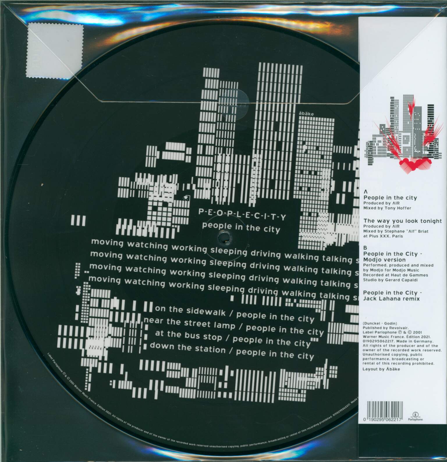 Air: People In The City, 1×12" Maxi Single (Vinyl)