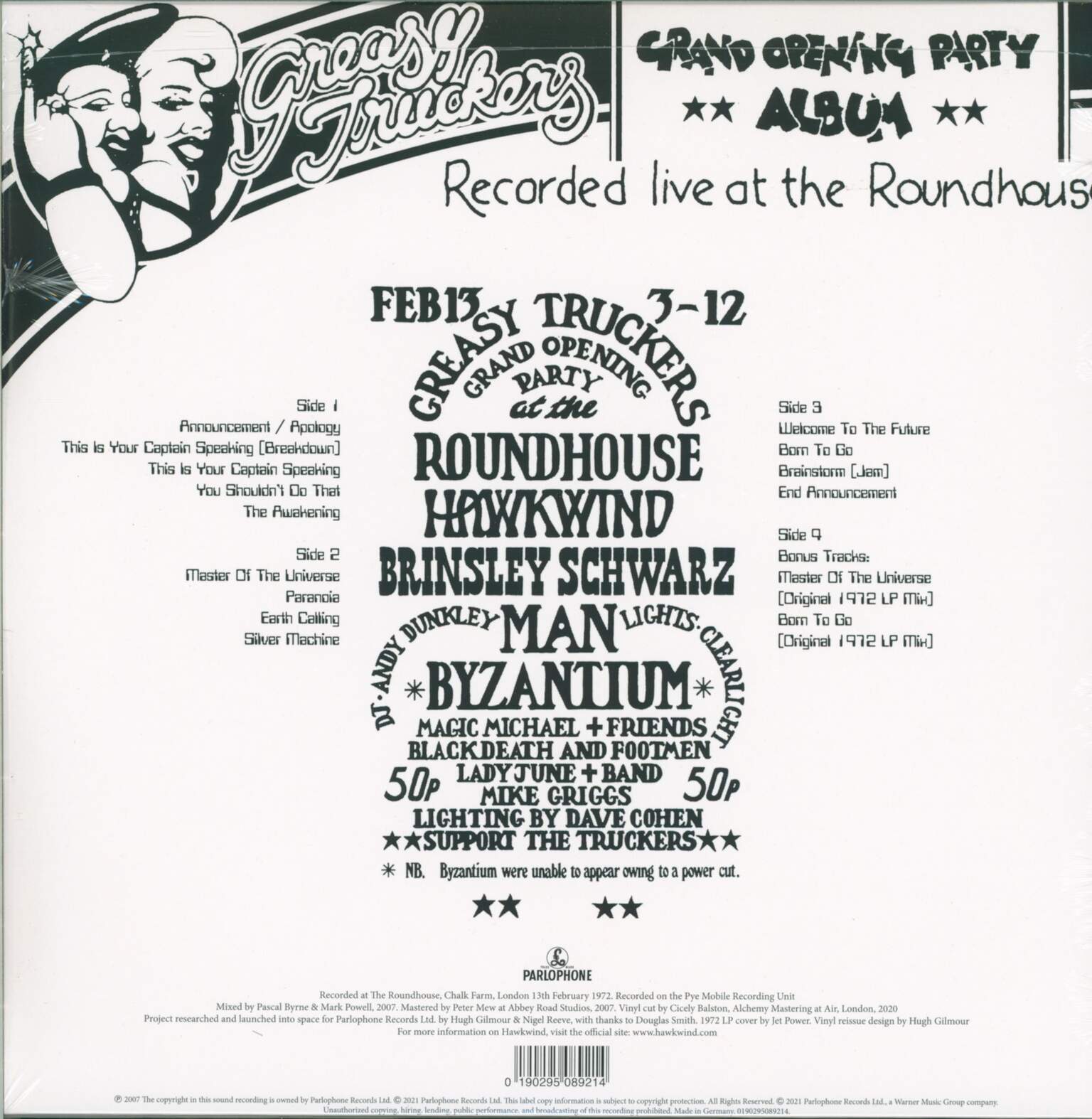 Hawkwind: Greasy Truckers Party, 2×LP (Vinyl)