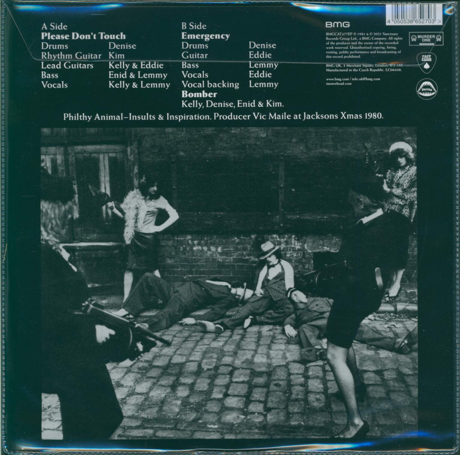 Motörhead: St Valentines Day Massacre, 1×10" Vinyl EP