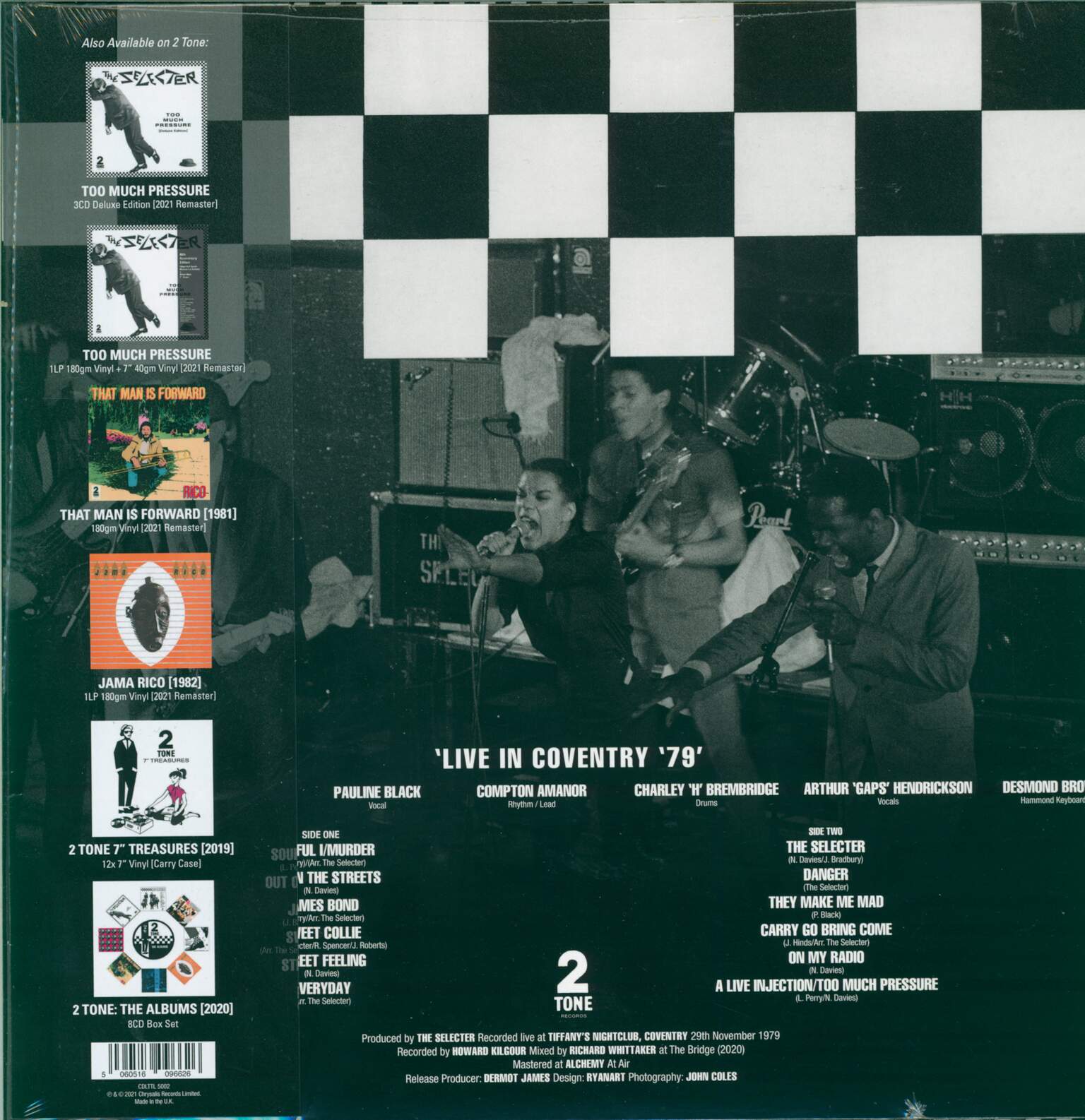 The Selecter: Live in Coventry '79, 1×LP (Vinyl)