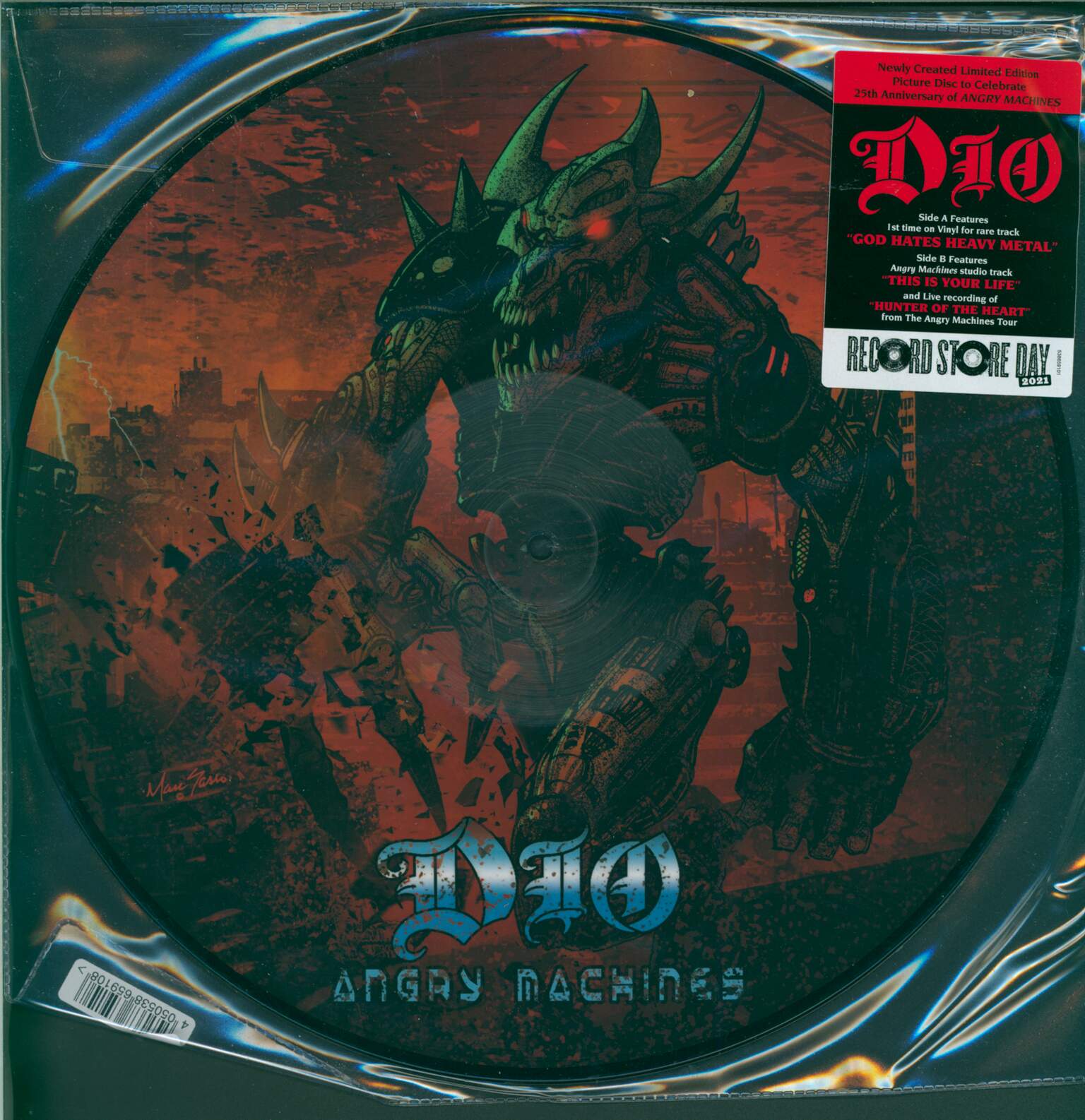 Dio: God Hates Heavy Metal, 1×12" Maxi Single (Vinyl)