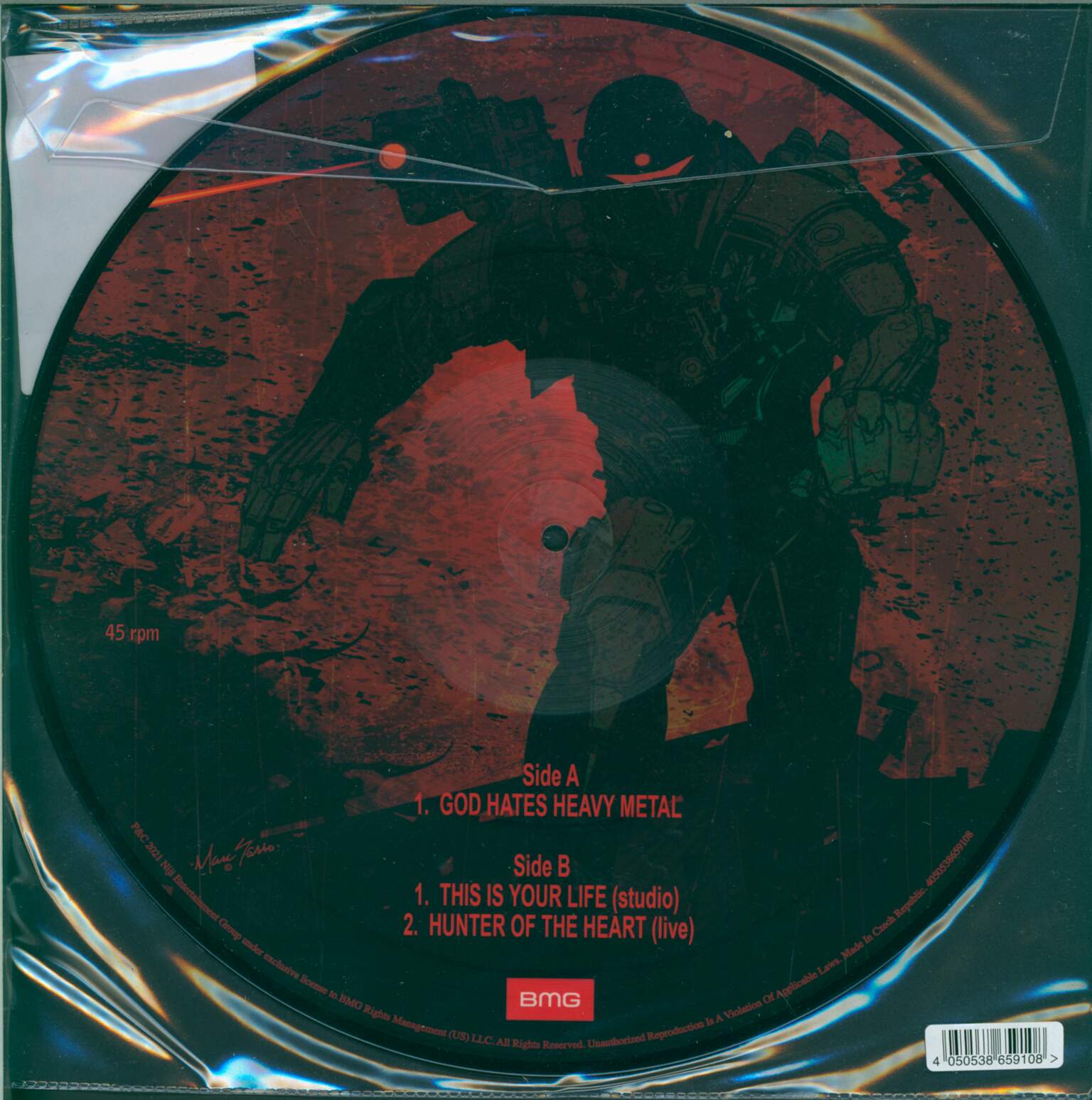 Dio: God Hates Heavy Metal, 1×12" Maxi Single (Vinyl)