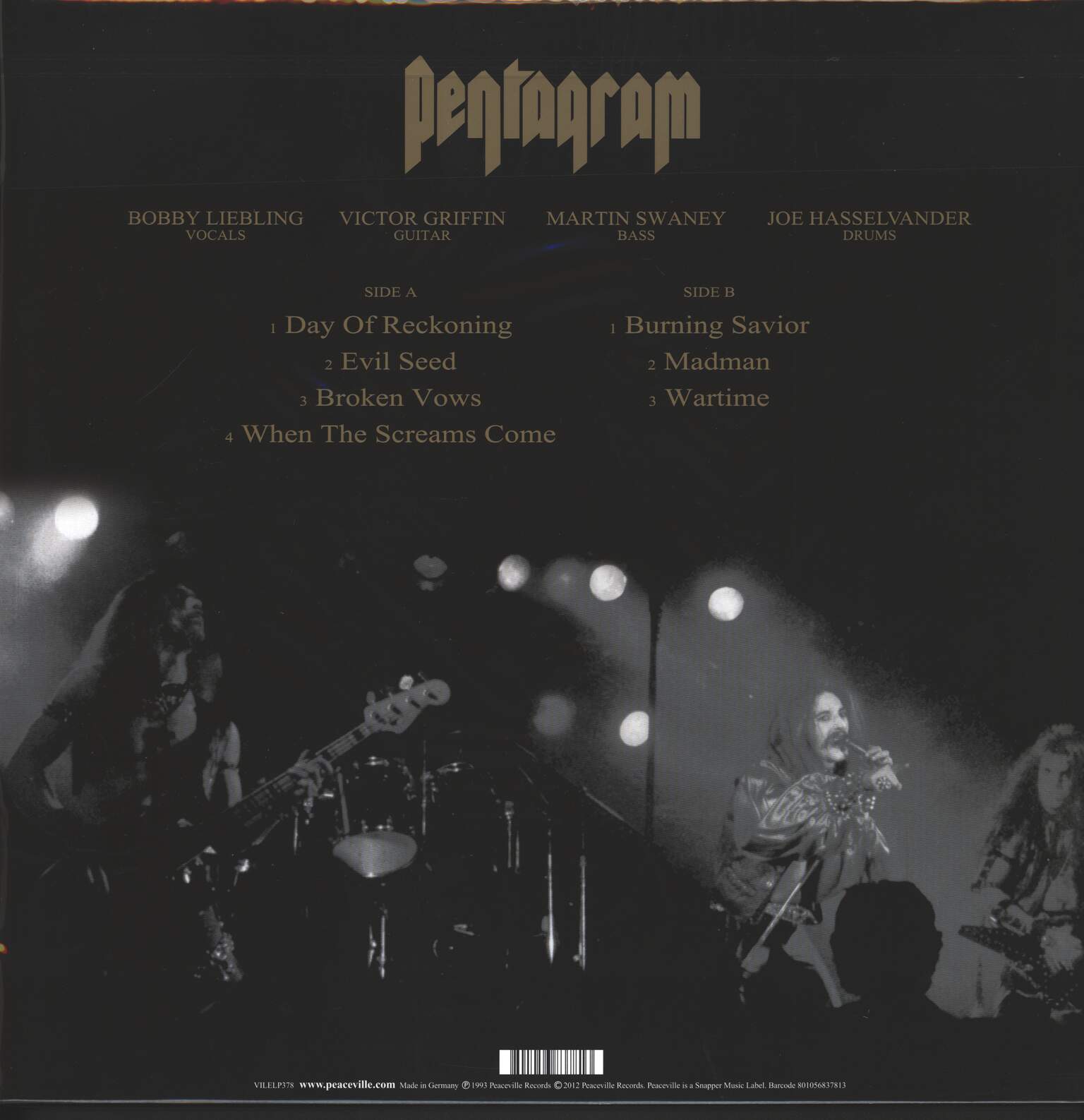 Pentagram: Day Of Reckoning, 1×LP (Vinyl)