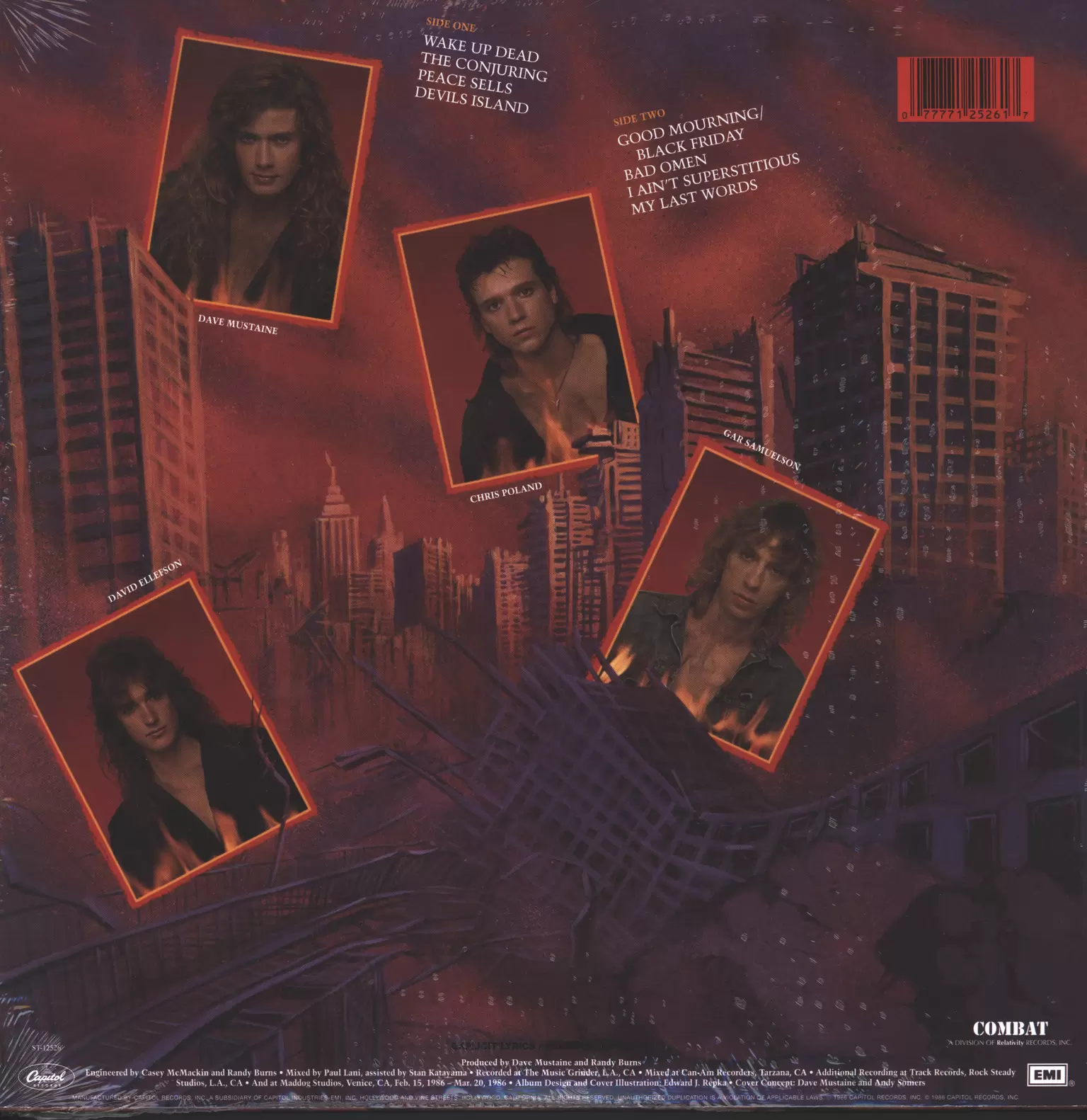 Megadeth: Peace Sells... But Who's Buying?, 1×LP (Vinyl)