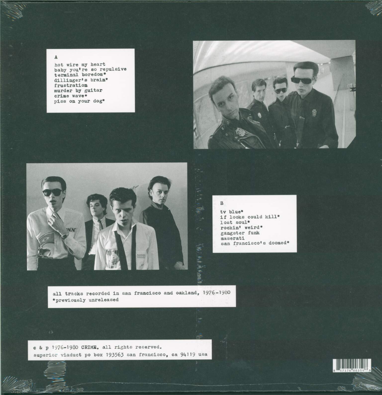 Crime: Murder By Guitar, 1×LP (Vinyl)