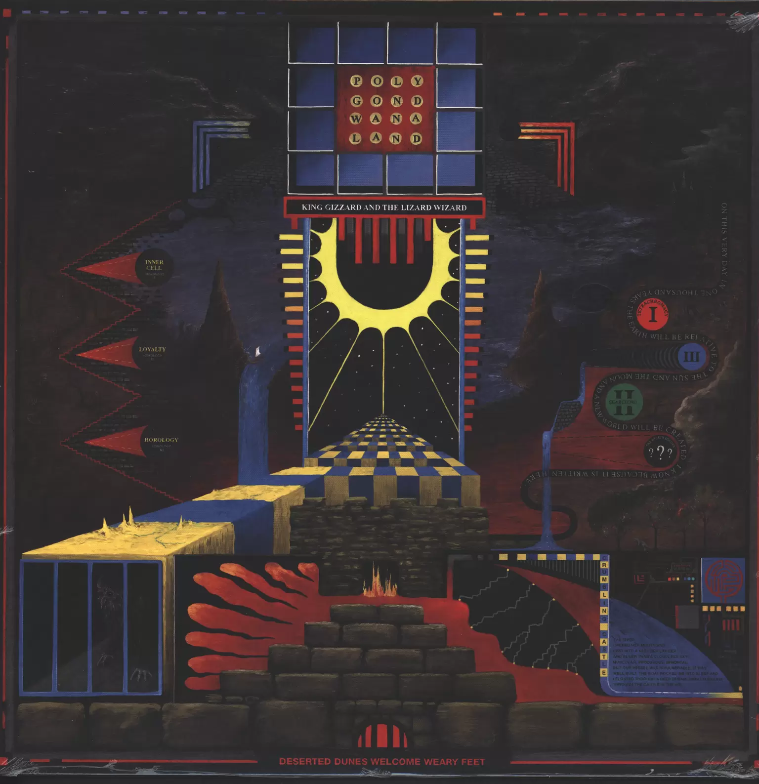 King Gizzard And The Lizard Wizard: Polygondwanaland, 1×LP (Vinyl)