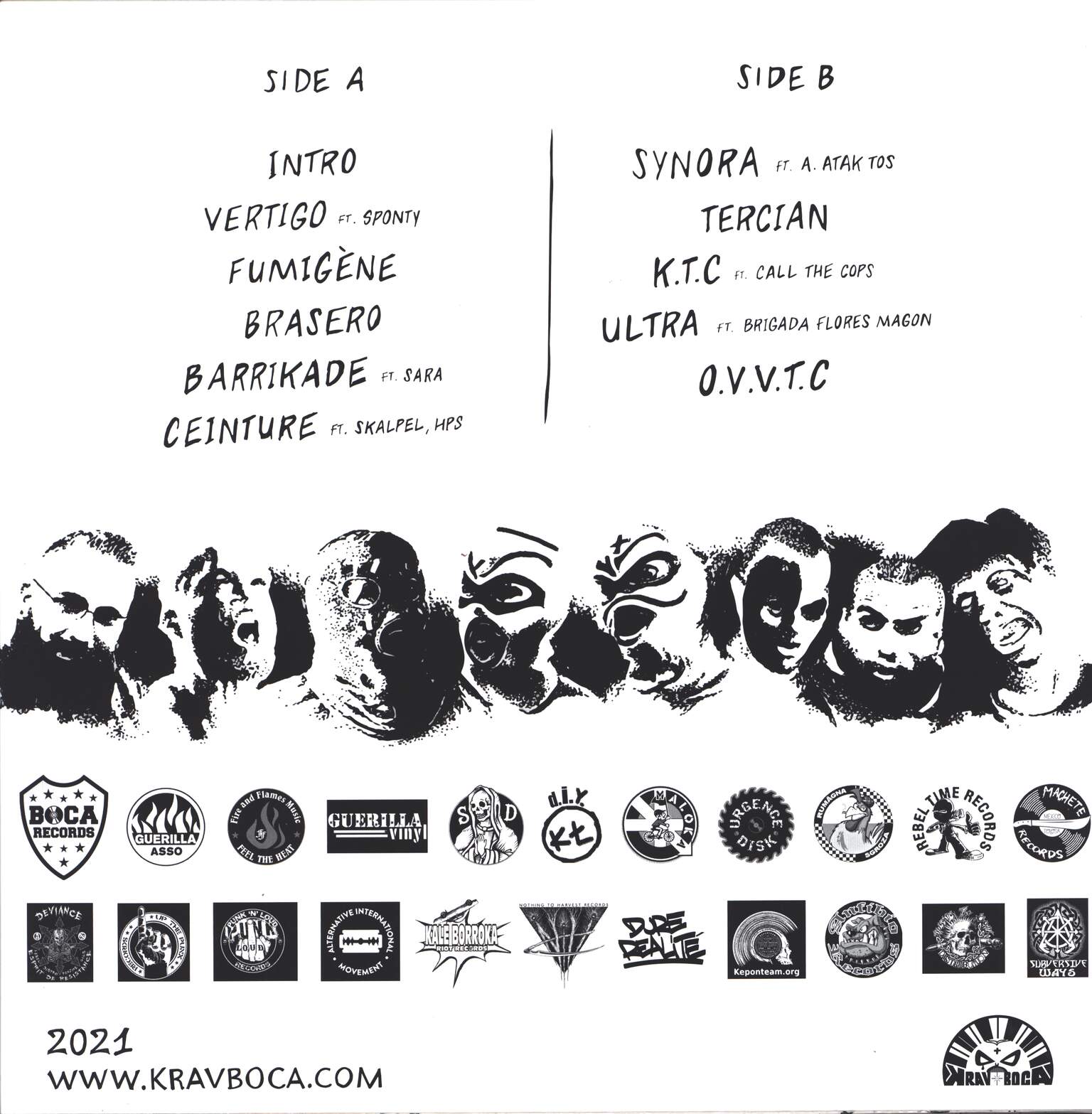 Krav Boca: Barrikade, 1×LP (Vinyl)