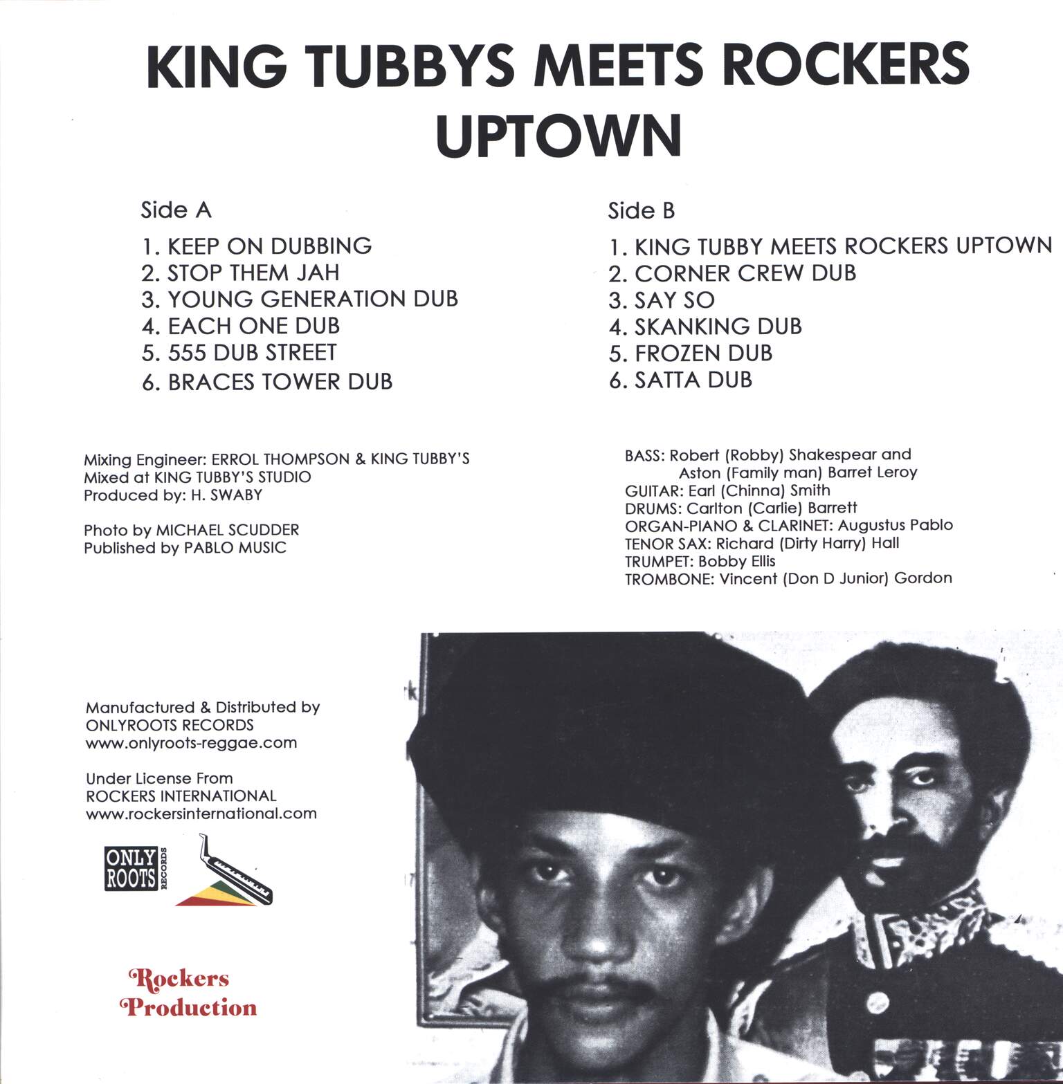 Augustus Pablo: King Tubbys Meets Rockers Uptown, 1×LP (Vinyl)