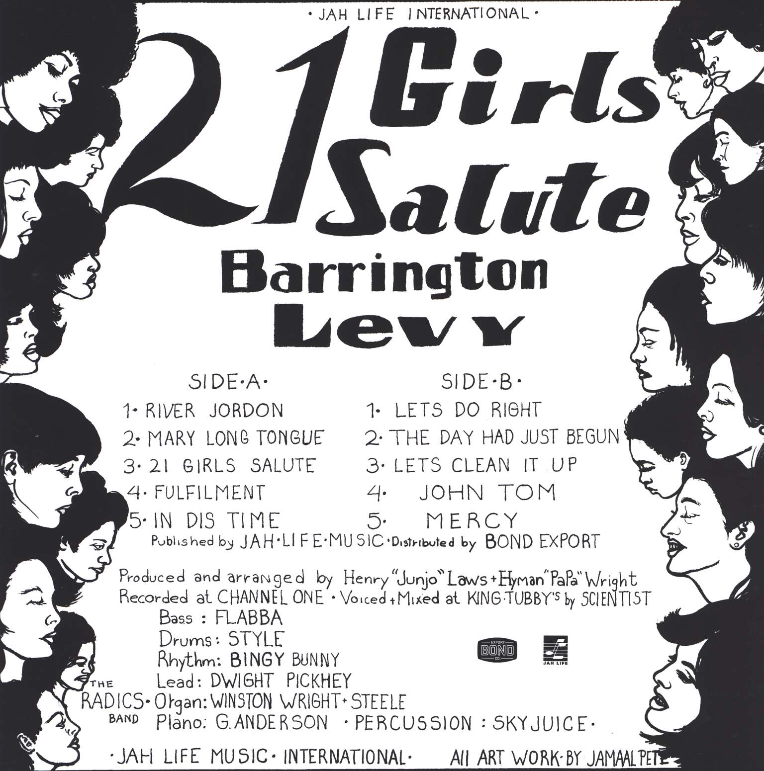 Barrington Levy: 21 Girls Salute, 1×LP (Vinyl)