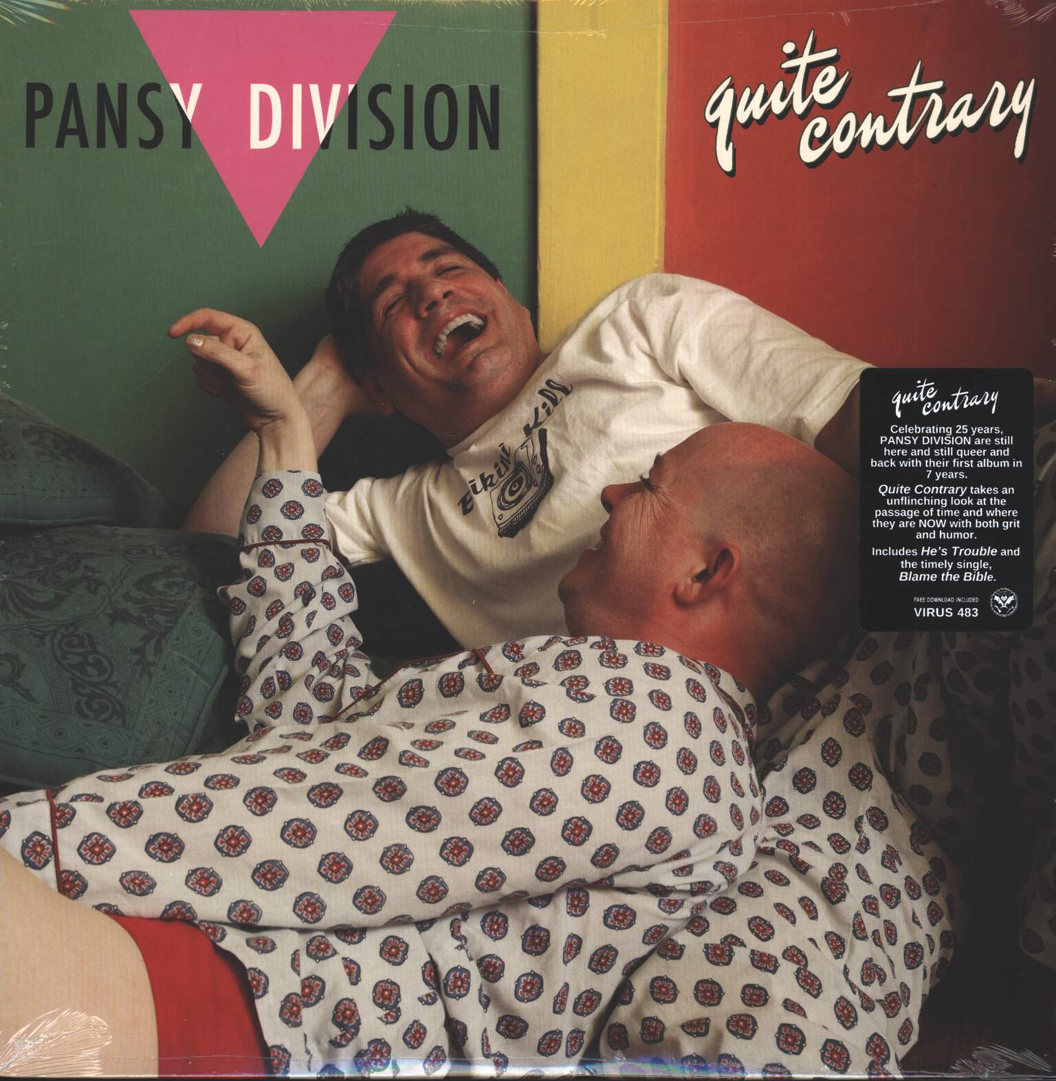 Pansy Division: Quite Contrary, 1×LP (Vinyl)