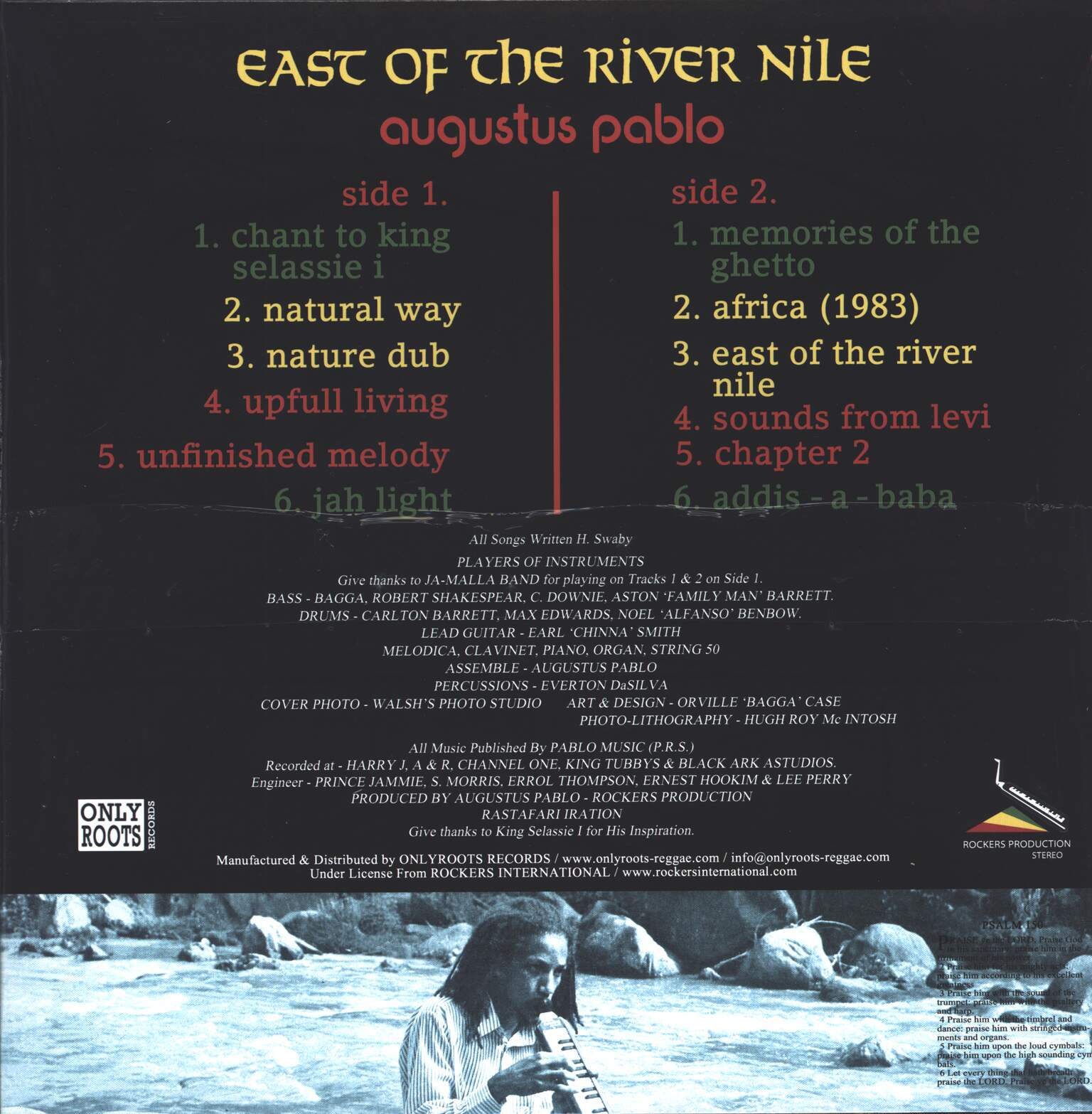 Augustus Pablo: East Of The River Nile, 1×LP (Vinyl)