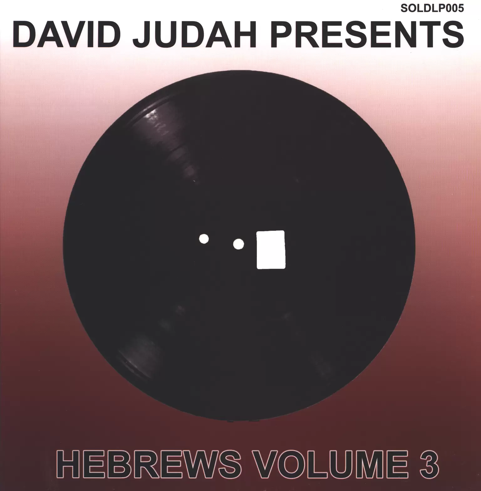 David Judah: Presents Hebrews Volume 3, 1×LP (Vinyl)