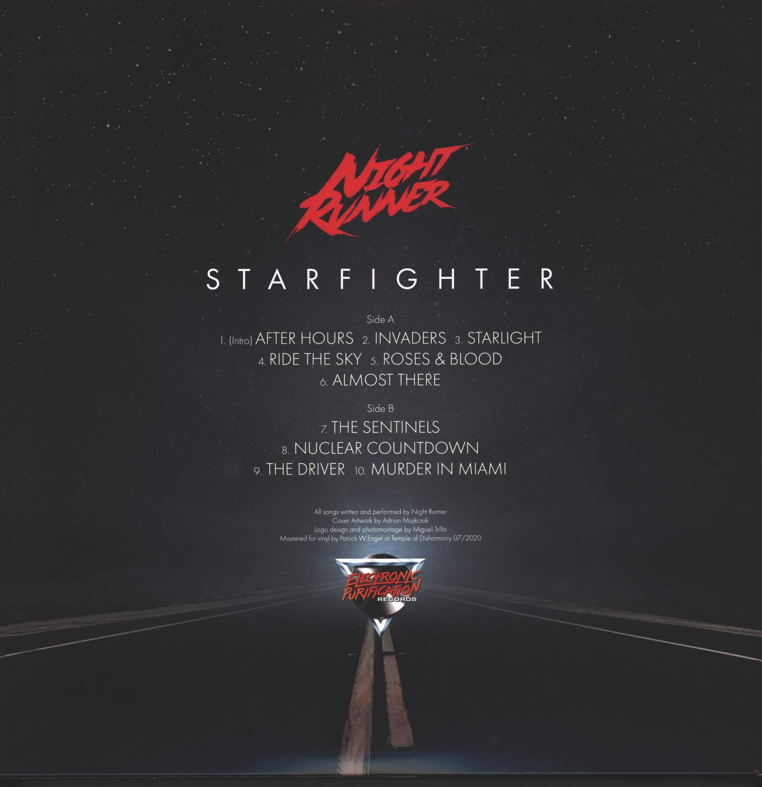 Night Runner: Starfighter, 1×LP (Vinyl)