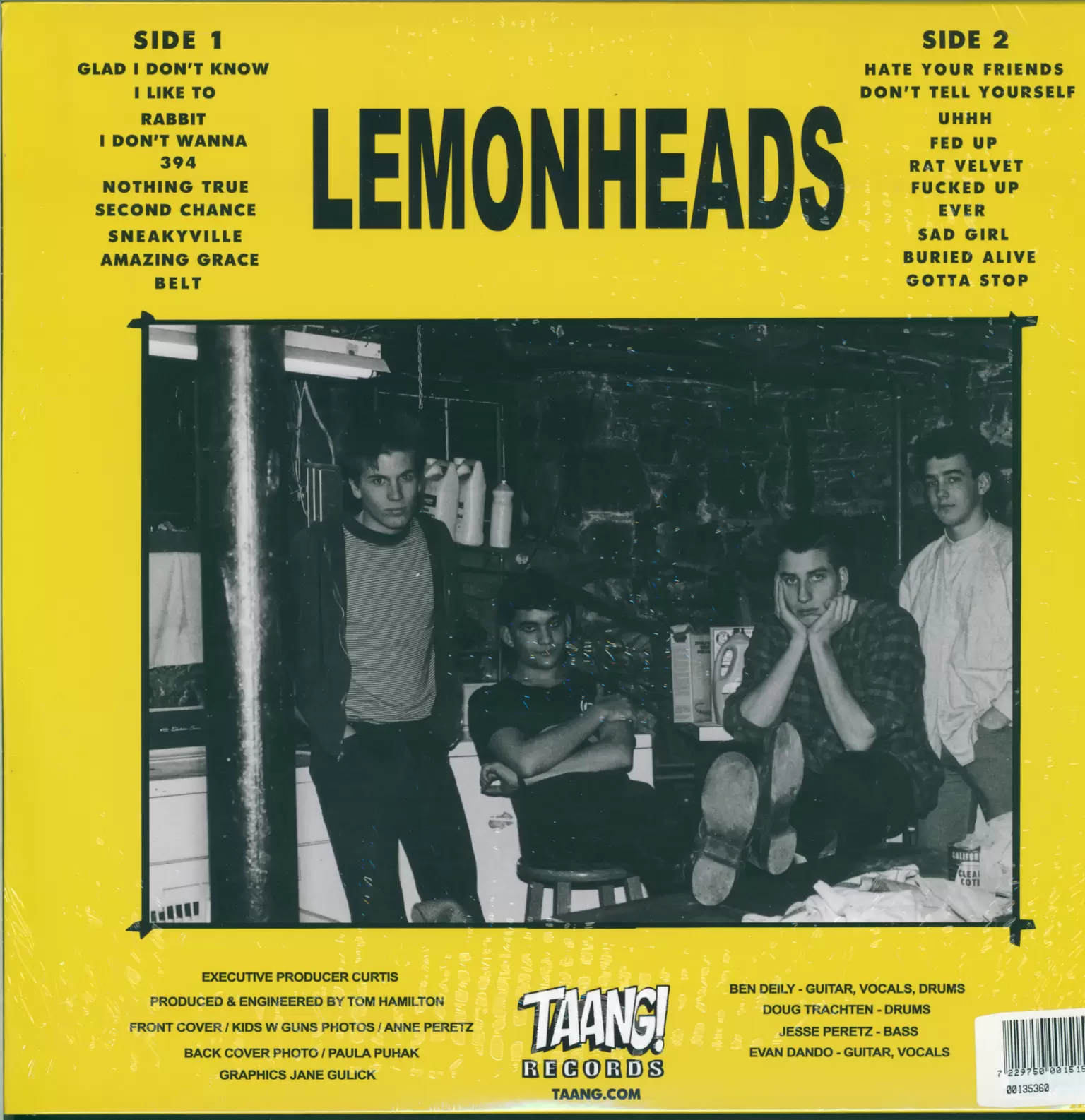 The Lemonheads: Hate Your Friends, 1×LP (Vinyl)