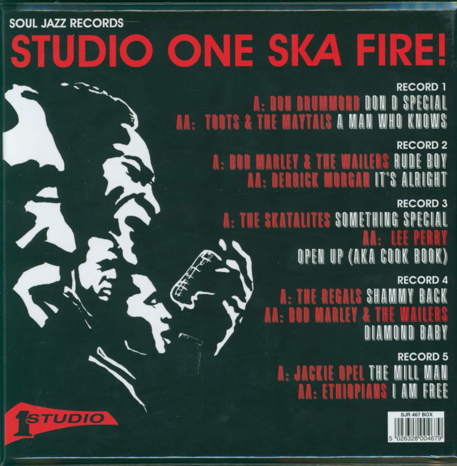 Various: Studio One Ska Fire!, 5×7" Single (Vinyl)