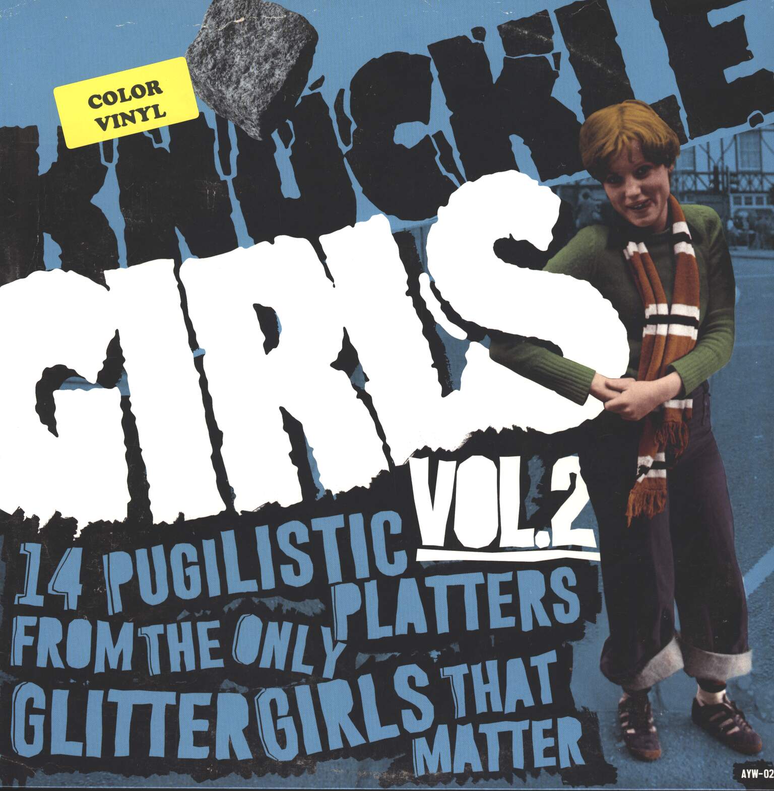Various: Knuckle Girls Vol.2 (14 Pugilistic Platters From The Only Glitter Girls That Matter), 1×LP (Vinyl)