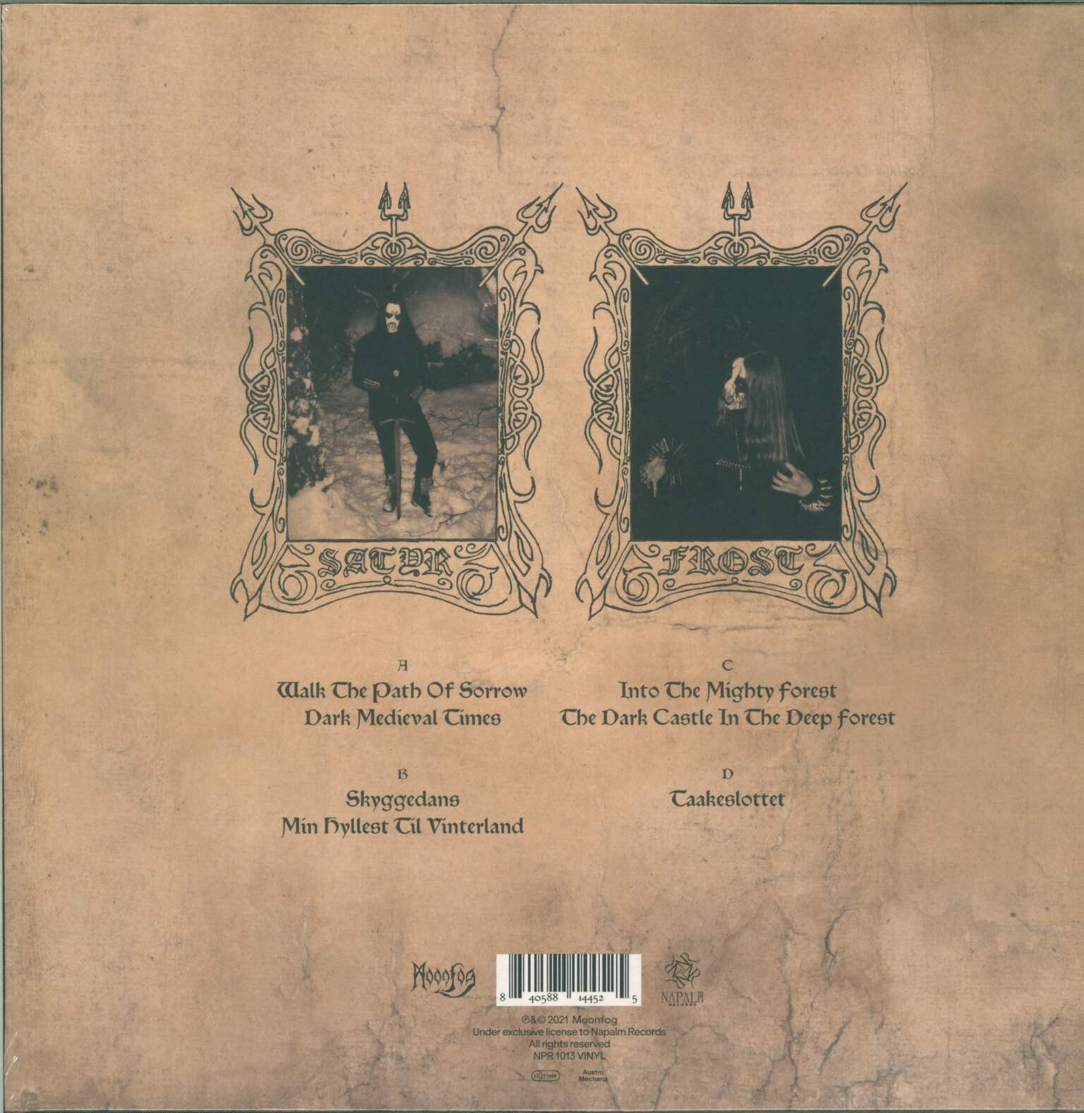 Satyricon: Dark Medieval Times, 2×LP (Vinyl)