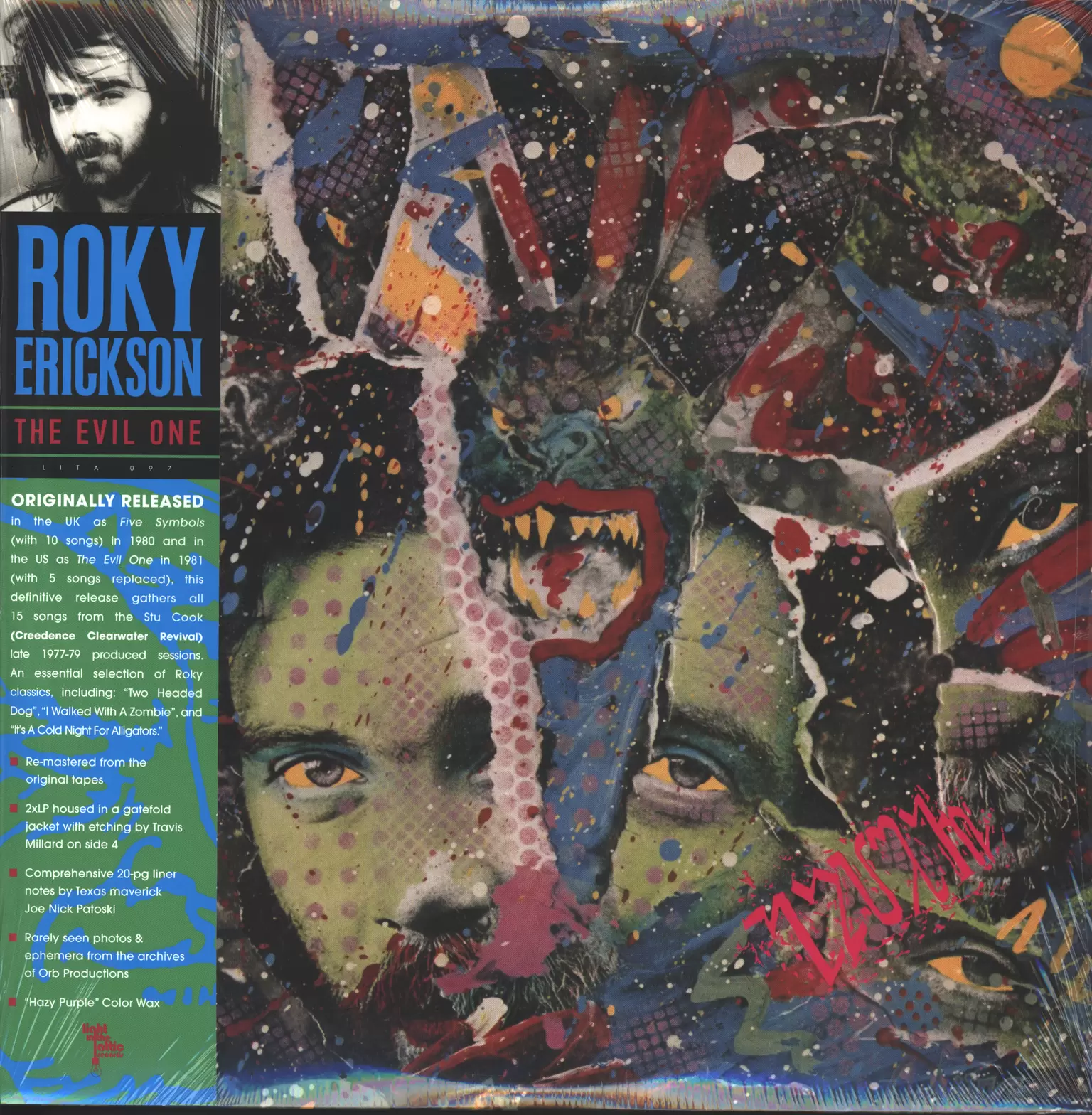 Roky Erickson And The Aliens: The Evil One, 2×LP (Vinyl)