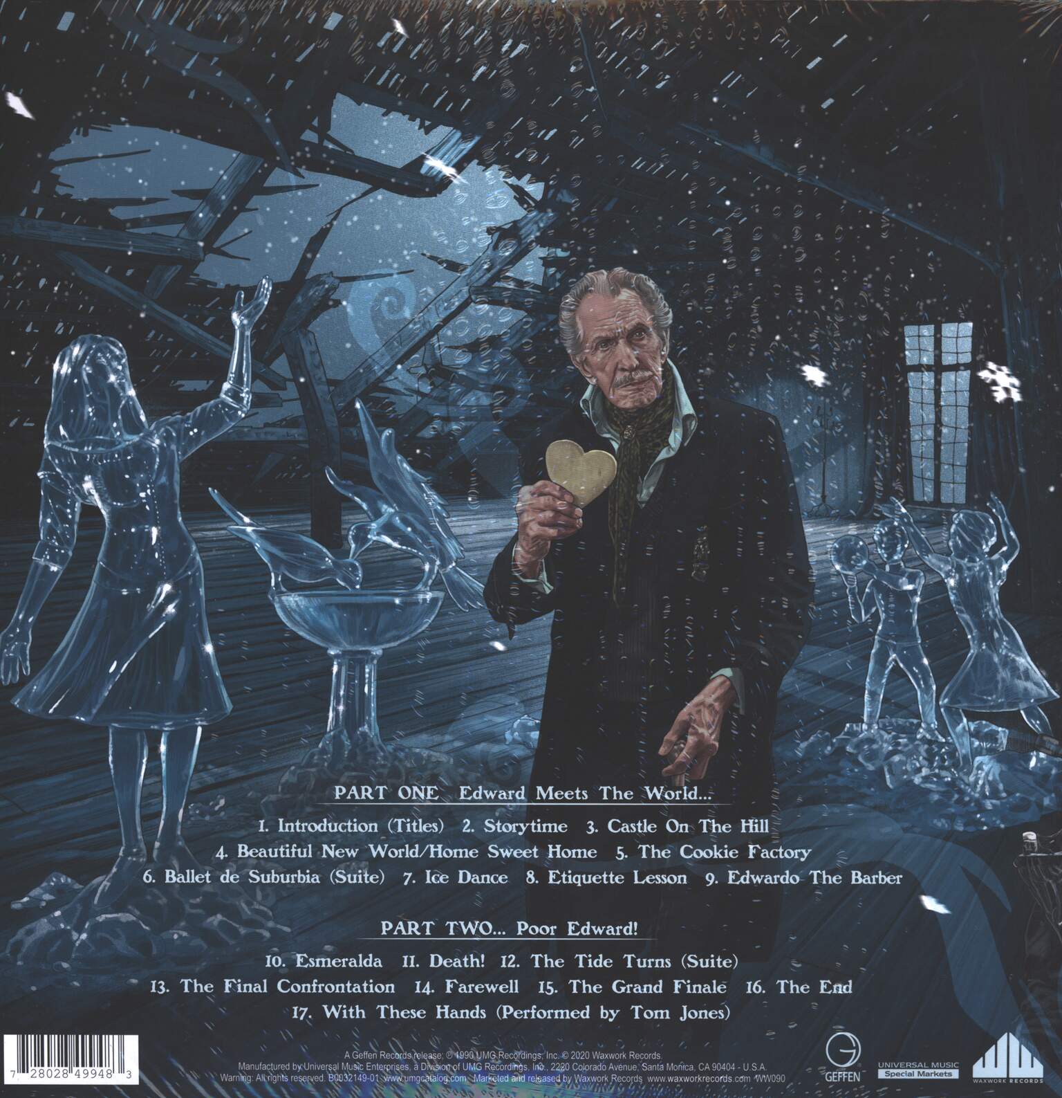 Danny Elfman: Edward Scissorhands, 1×LP (Vinyl)